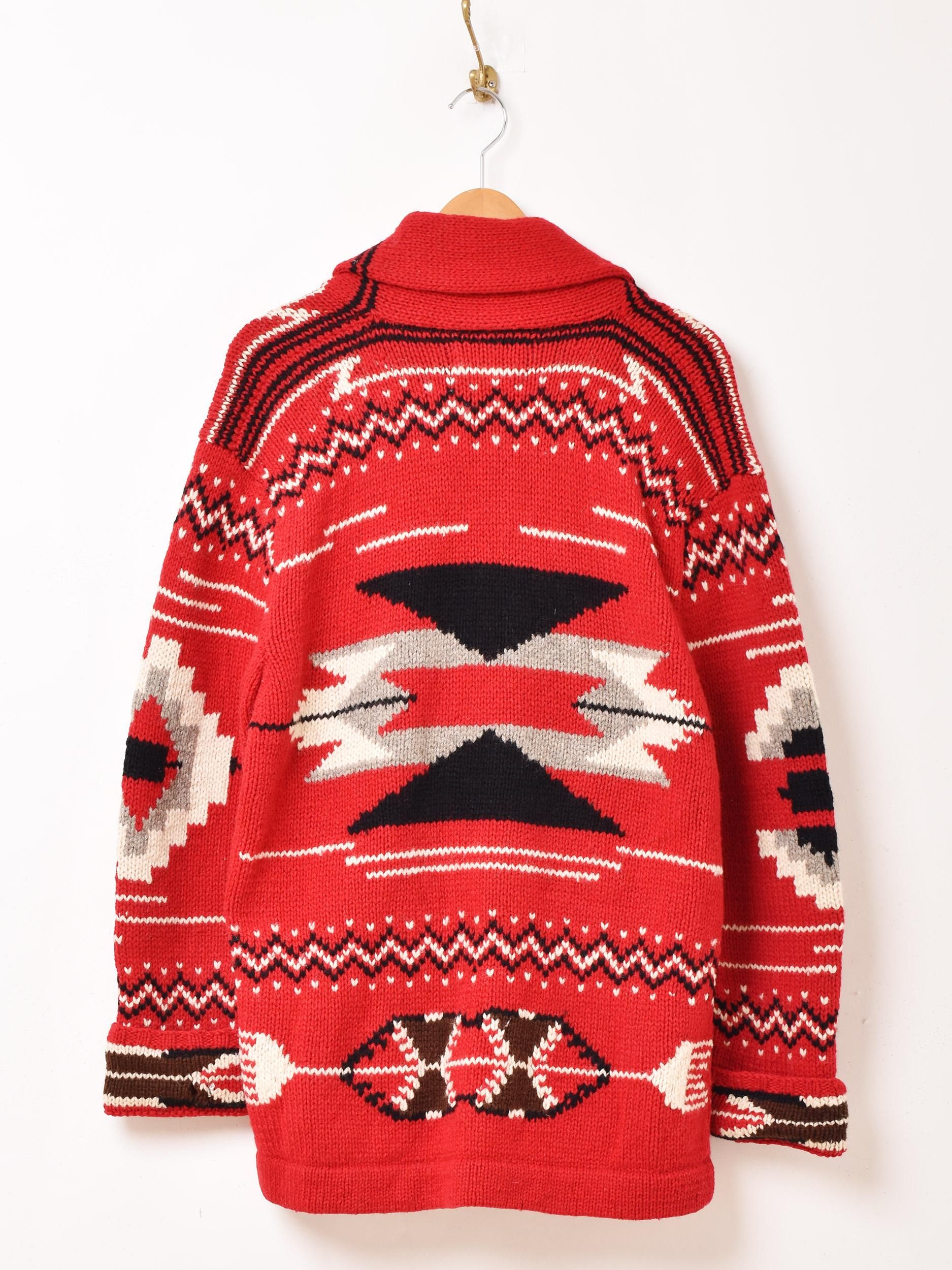 Ralph Lauren ショールカーディガン | ネイティブ柄 - 古着屋 Ralph Lauren ショールカーディガン | ネイティブ柄 - 古着屋