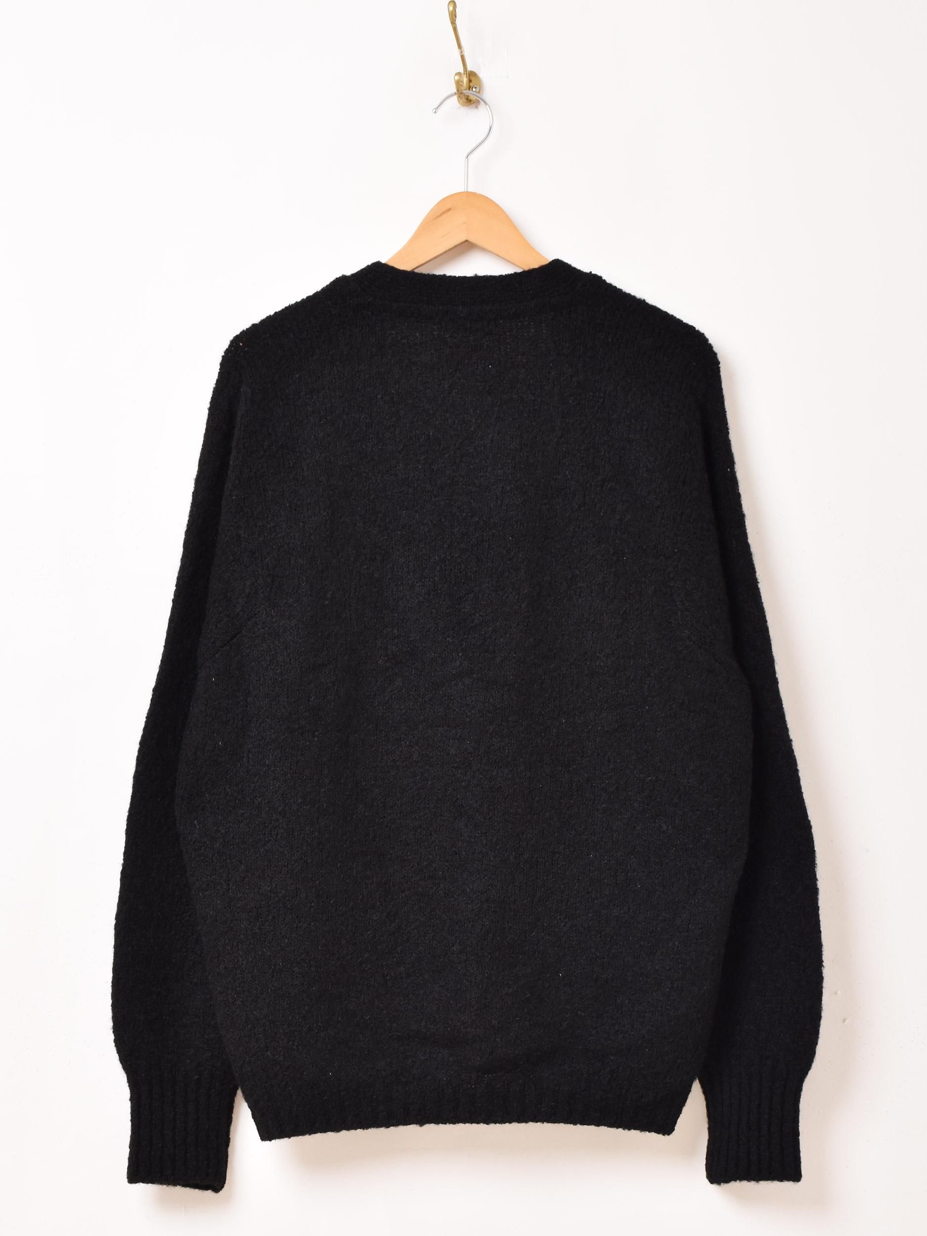トップス 60s vintage mohair crew neck knit black 60s vintage mohair crew neck knit black