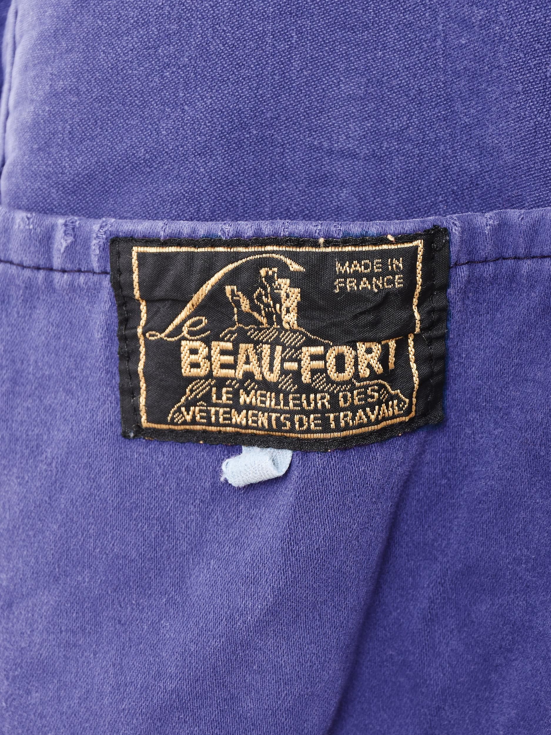 50's~60's BEAU FORT フレンチ モールスキンジャケット - 古着 50's~60's BEAU FORT フレンチ モールスキンジャケット - 古着