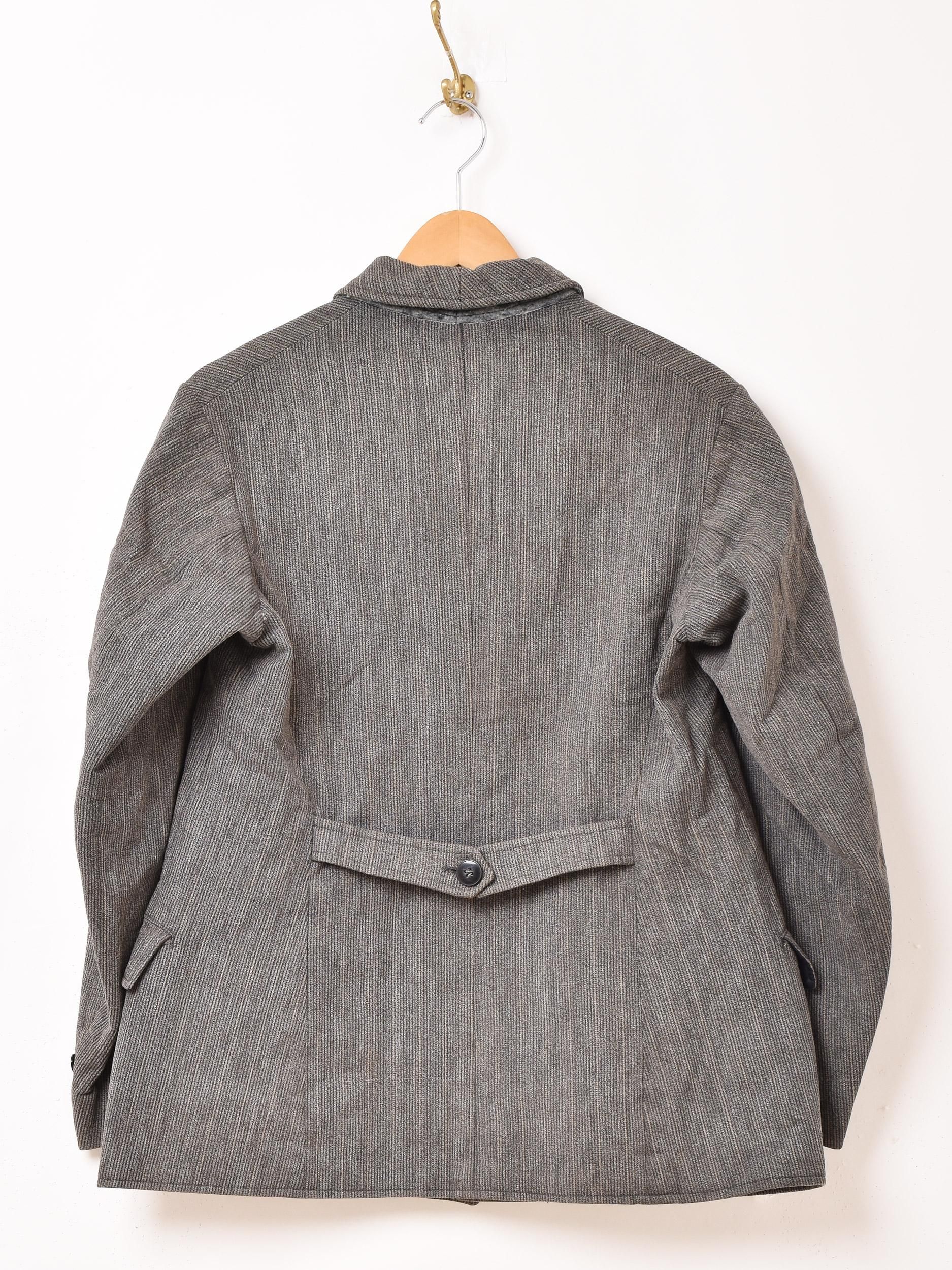 40's cotton piqué jacket