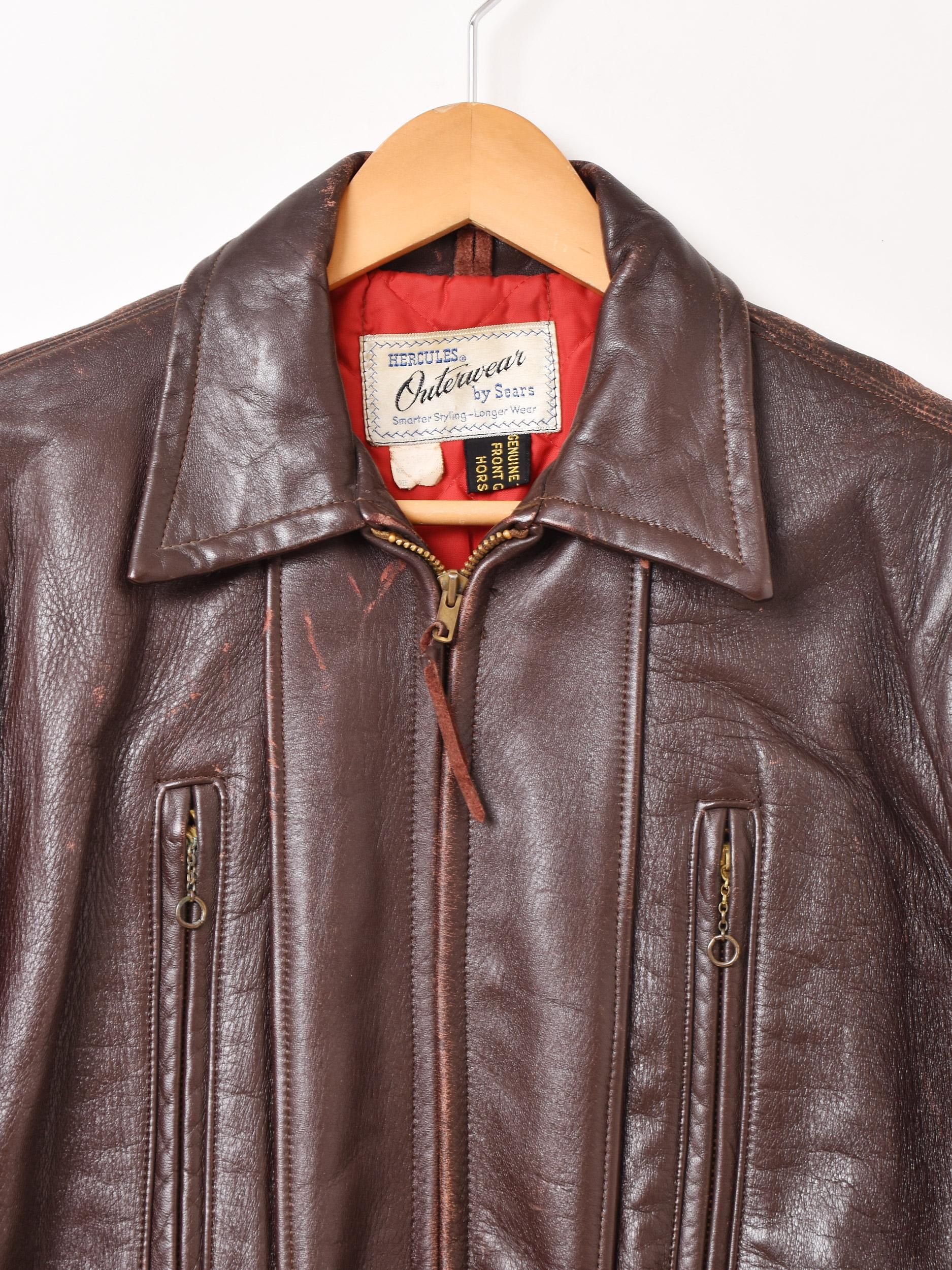 50's HERCULES レザーコート | シアーズ - 古着屋 50's HERCULES レザーコート | シアーズ - 古着屋