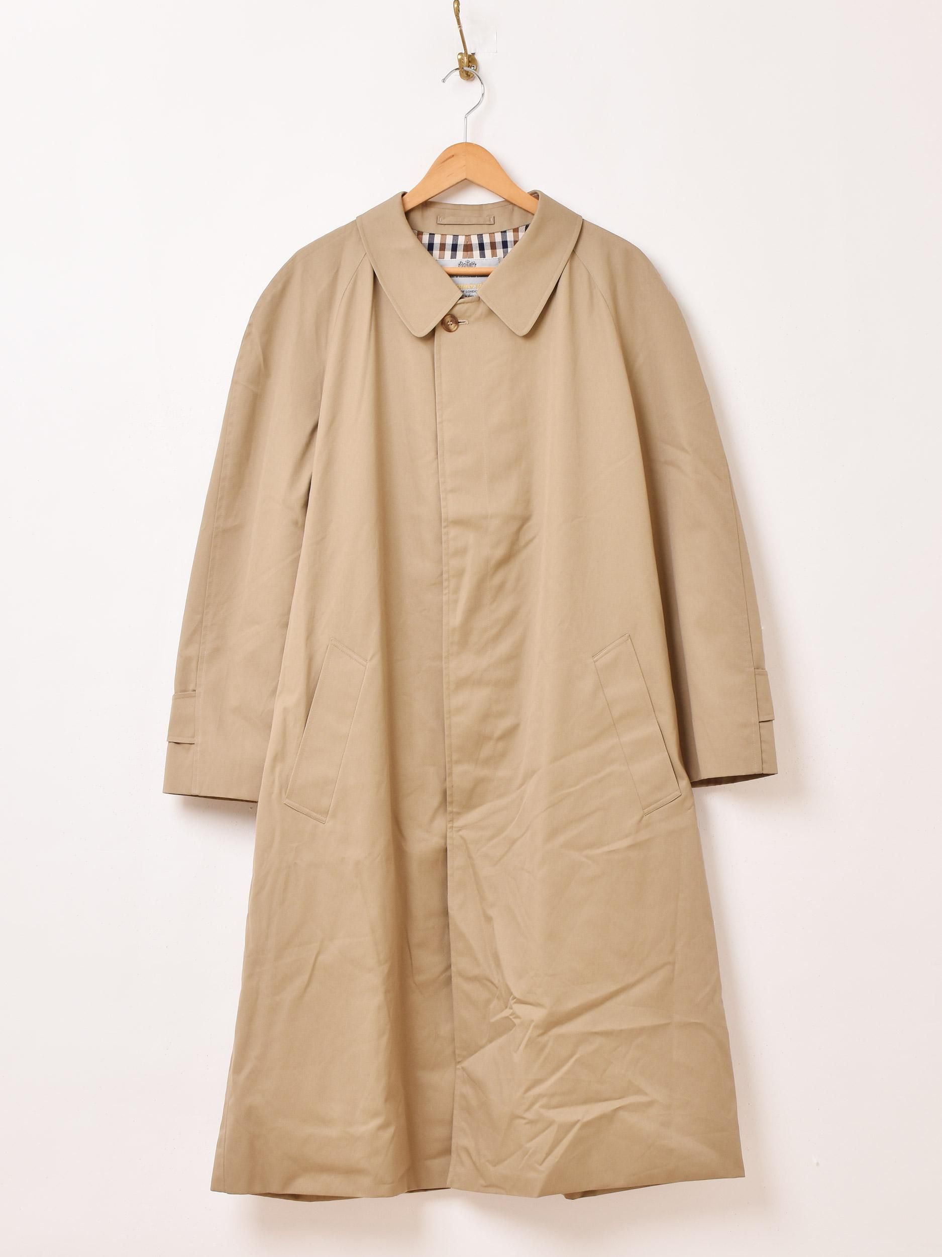 Aquascutum バルマカーンコート | 80年代ヴィンテージ - 古着屋