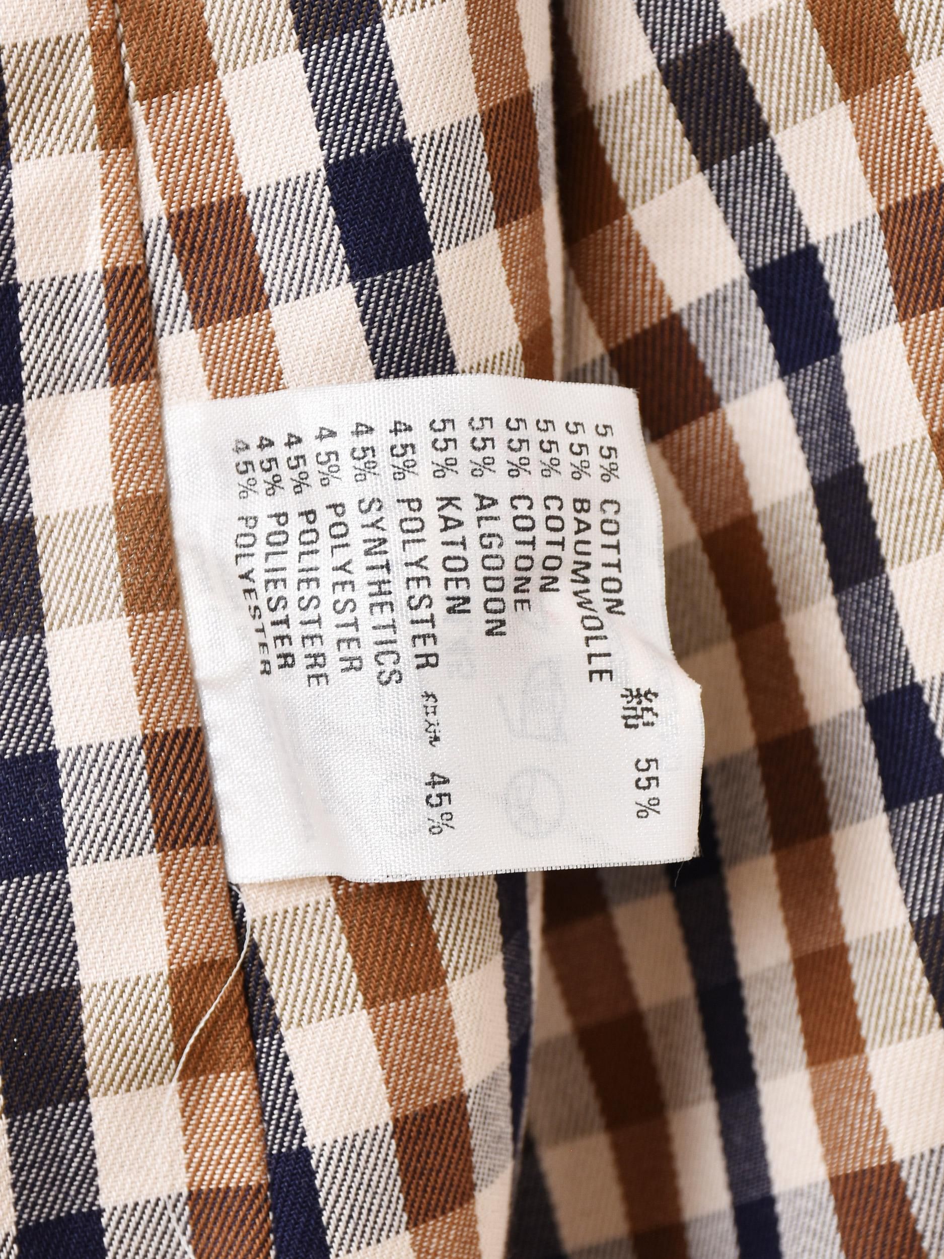 Aquascutum バルマカーンコート | 80年代ヴィンテージ - 古着屋