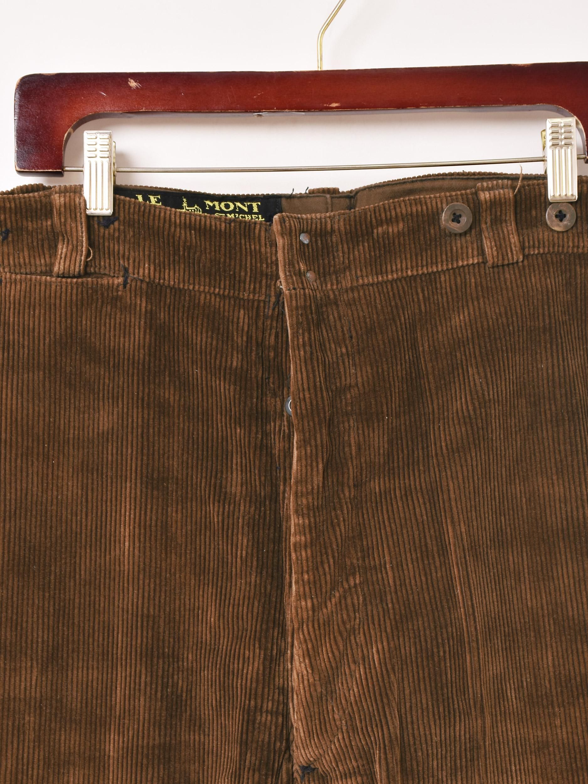 40'sコーデュロイパンツ|Le Mont St Michel - 古着屋グレープフルーツ