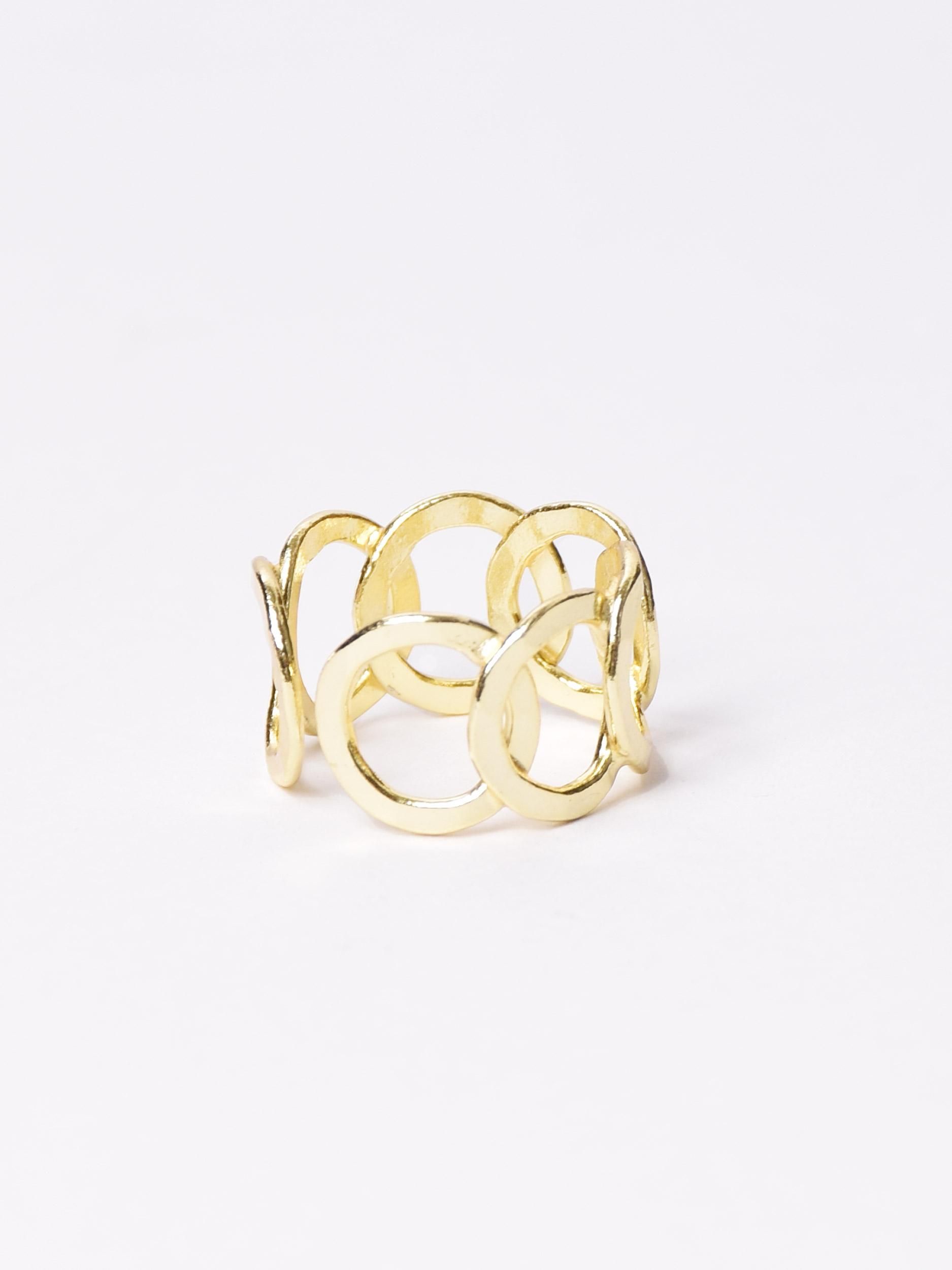 指輪・リング grape Baguette & Round-Cut Diamond Multi-Row Crossover Ring 3/4 ct tw