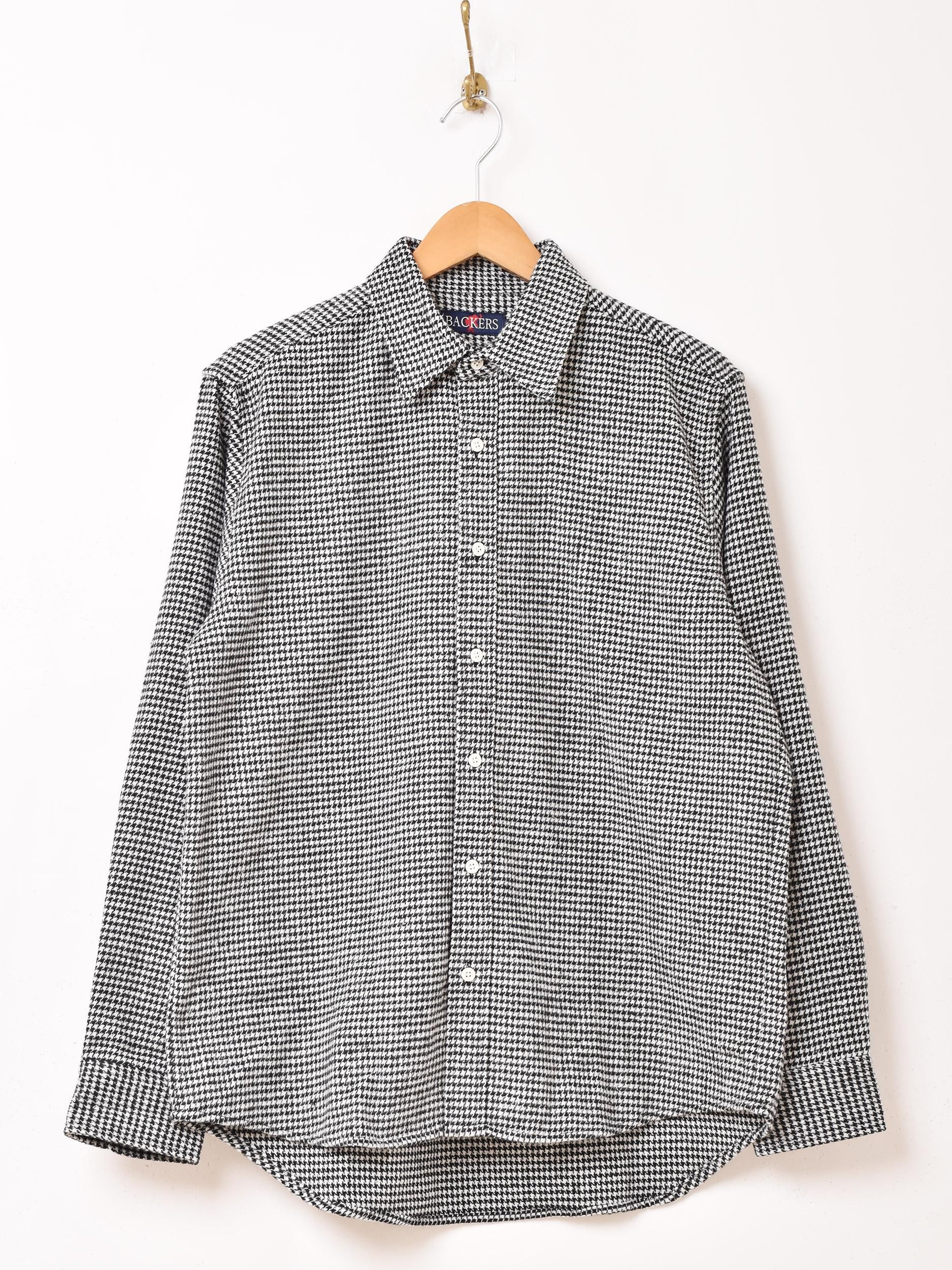 ホワイトコットンフランネル+チャコールグレーフランネル sale ] shima shima border flannel｜シマシマボーダー
