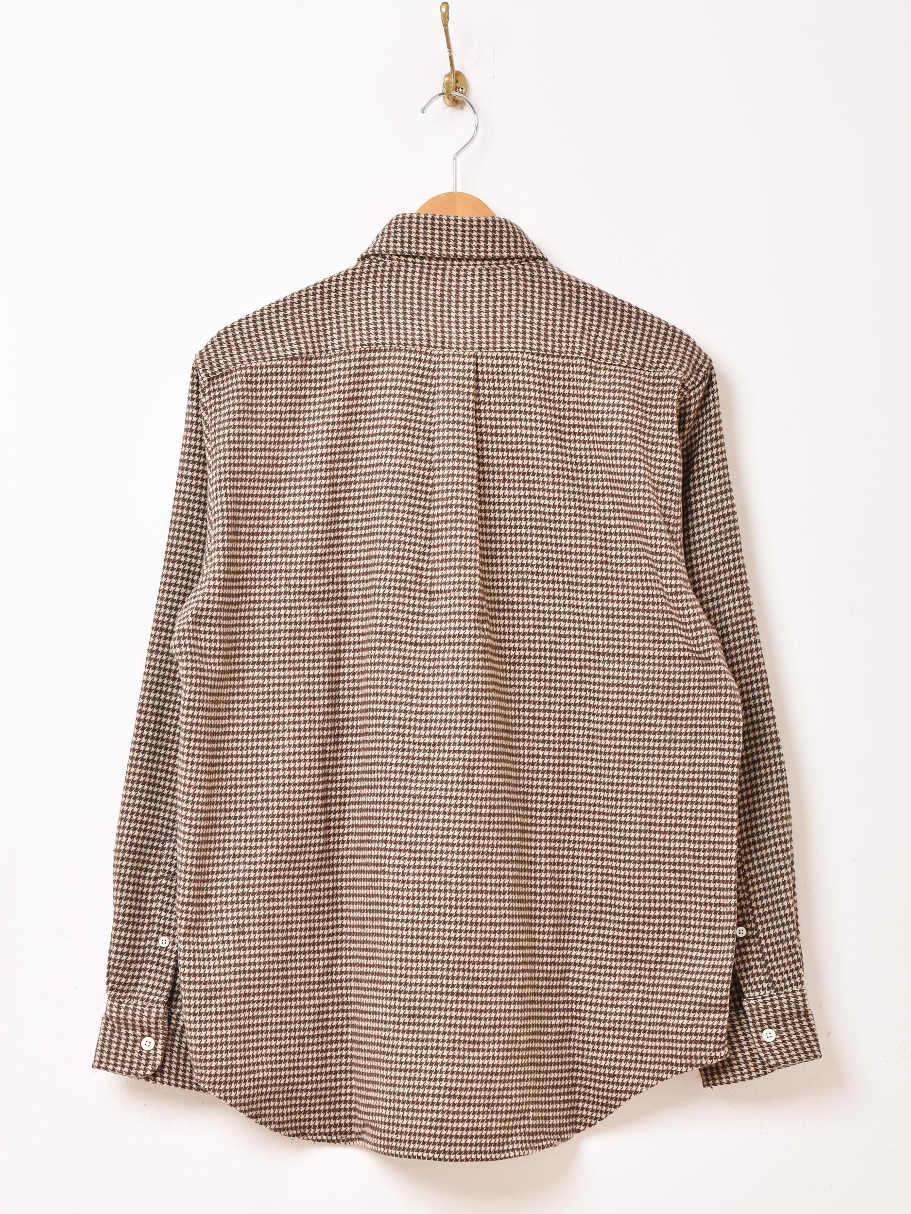 Backers 千鳥格子 フランネルシャツ | - 古着屋グレープフルーツ