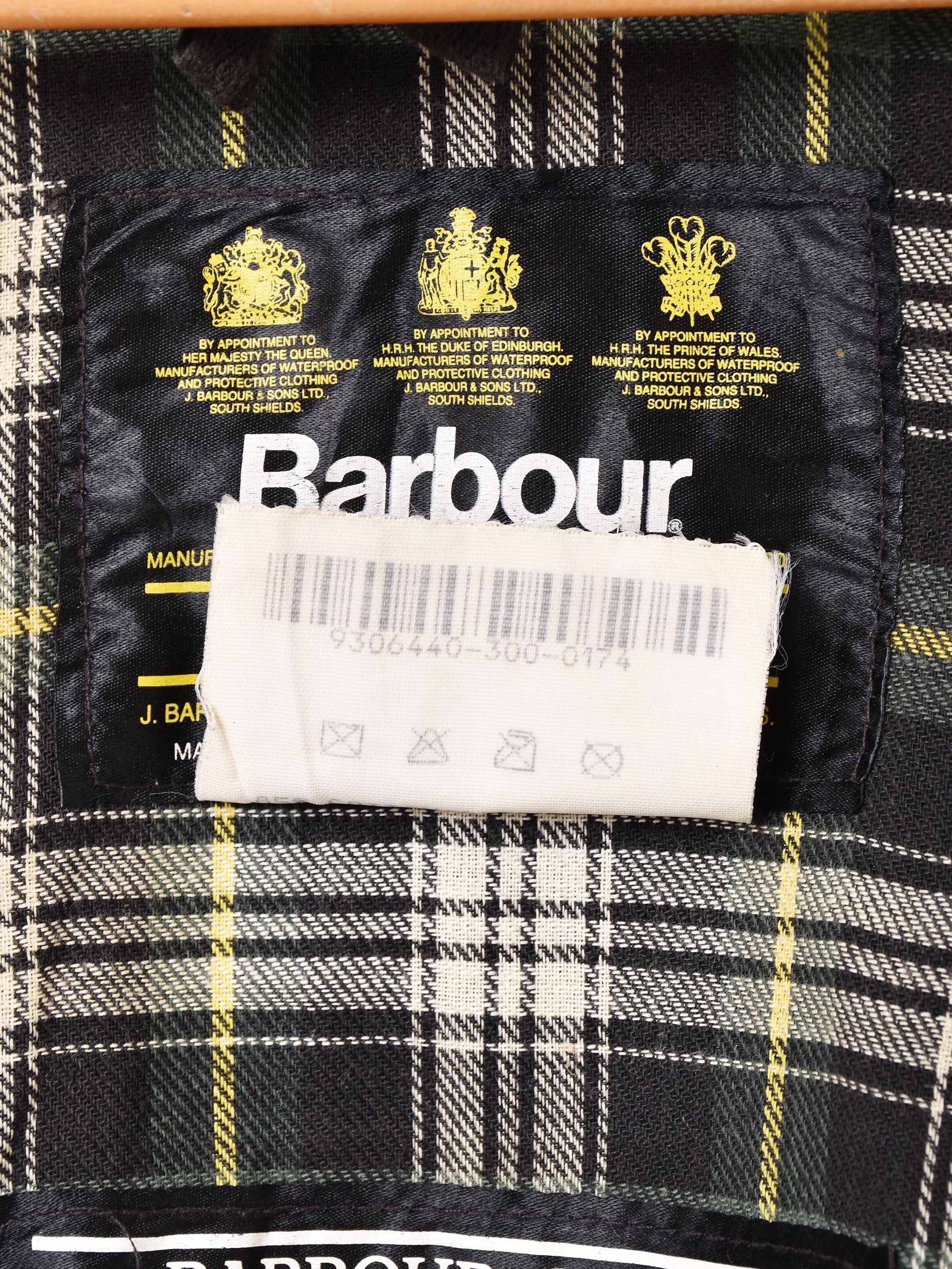 1993's Barbour BEAUFORT Waxed Jacketͥ