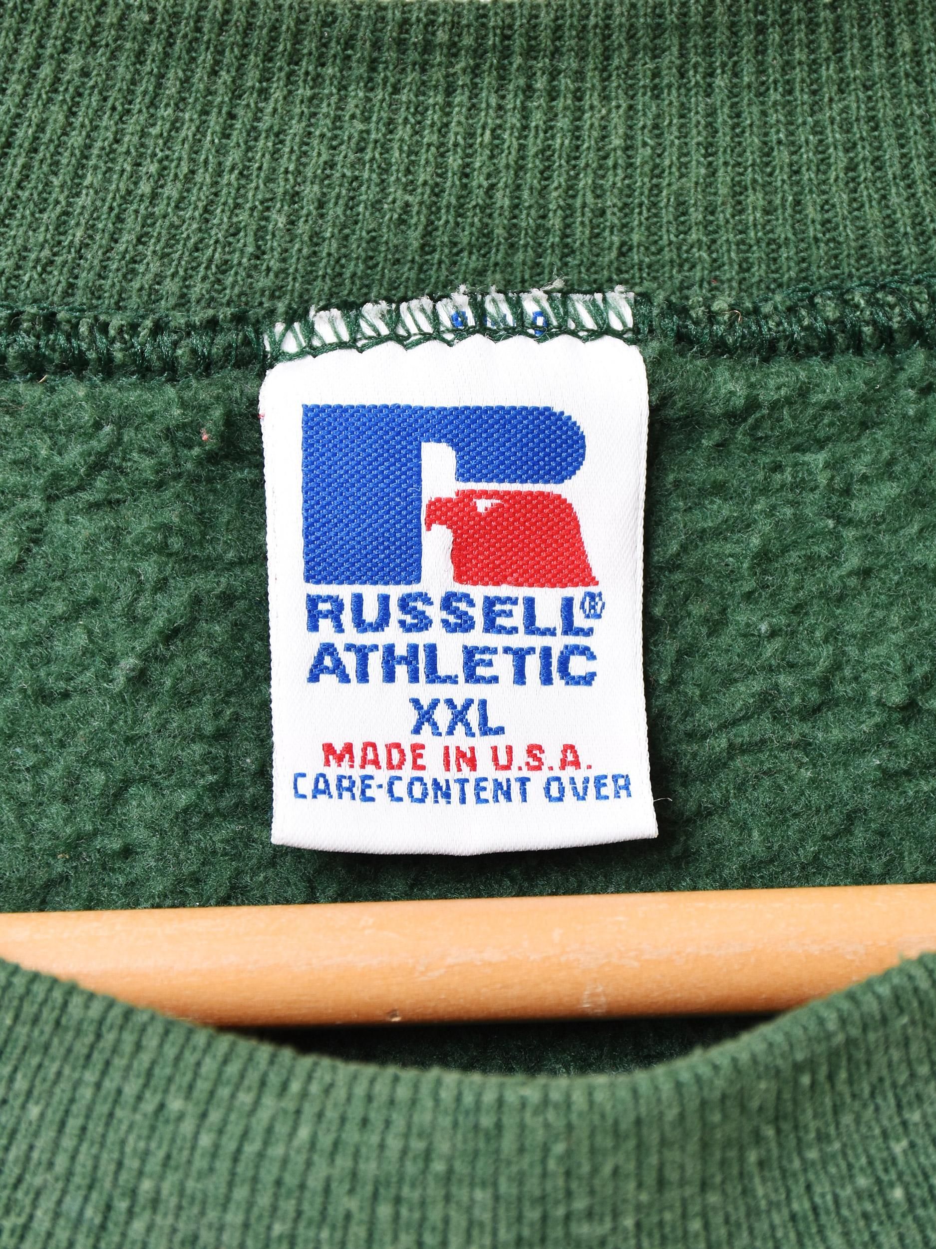 90's RUSSELL ATHLETIC IOWA print sweat古着 - メルカリ - トップス