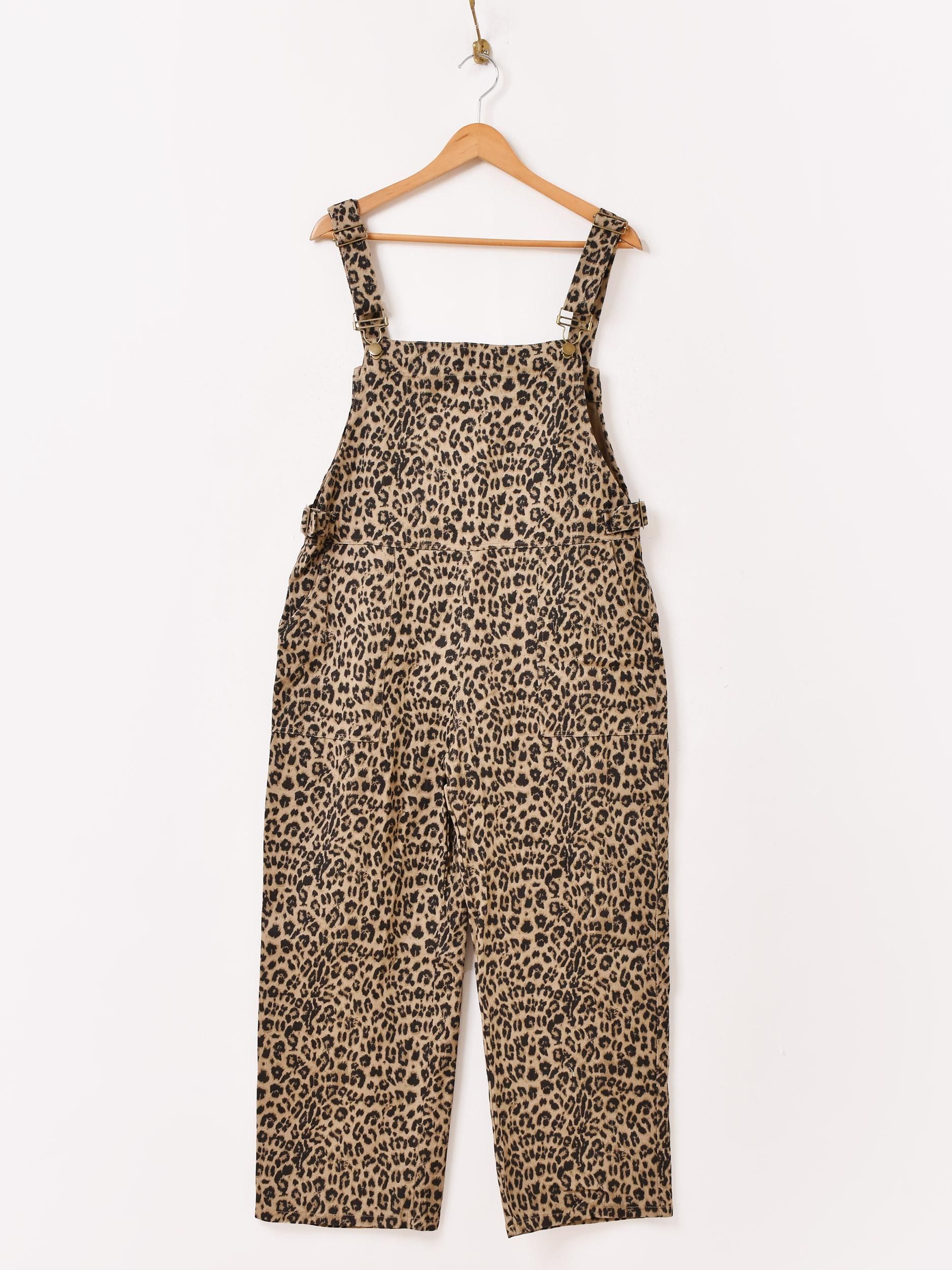 レオパード柄オーバーオール | Meridian - 古着屋