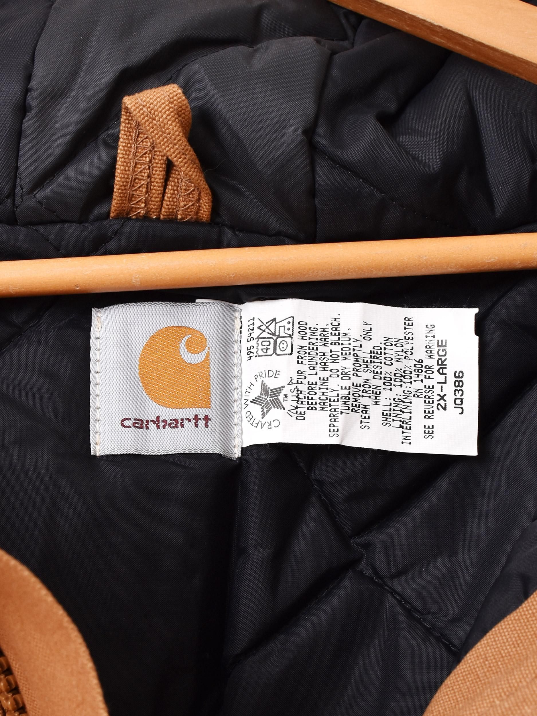80's Carhartt シベリアンパーカー | ヴィンテージ - 古着屋 80's Carhartt シベリアンパーカー | ヴィンテージ - 古着屋