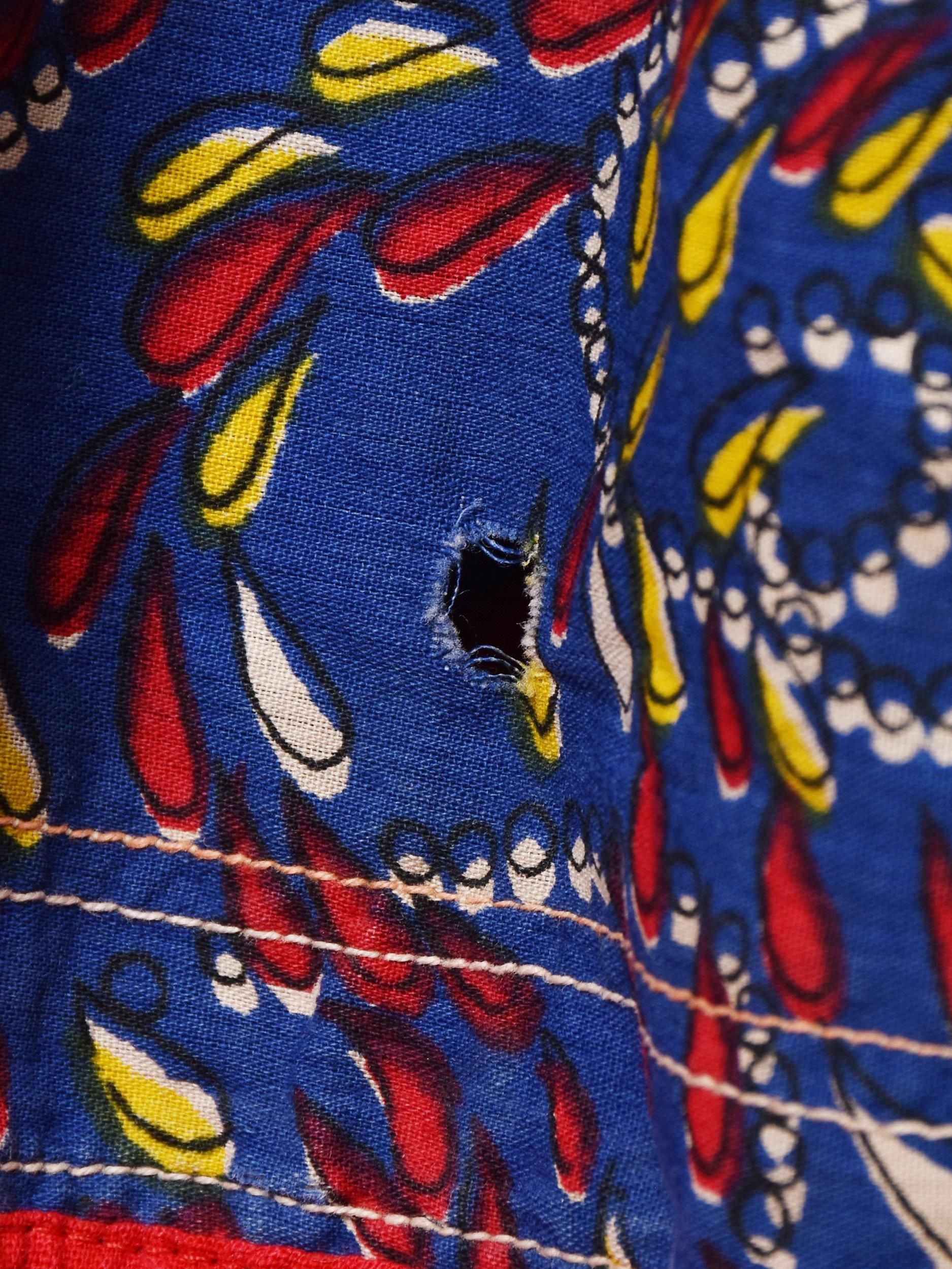 25086 民族衣装　パキスタン　ヨーロッパ古着　ワンピース　刺繍　紫　コットン 25086 民族衣装 パキスタン ヨーロッパ古着 ワンピース 刺繍 紫