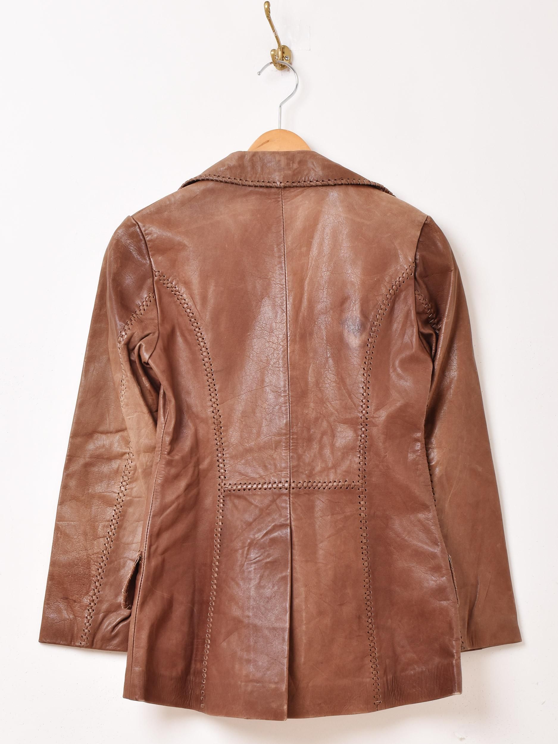 メキシコ製 70's Char レザージャケット | ヴィンテージ - 古着 メキシコ製 70's Char レザージャケット | ヴィンテージ - 古着