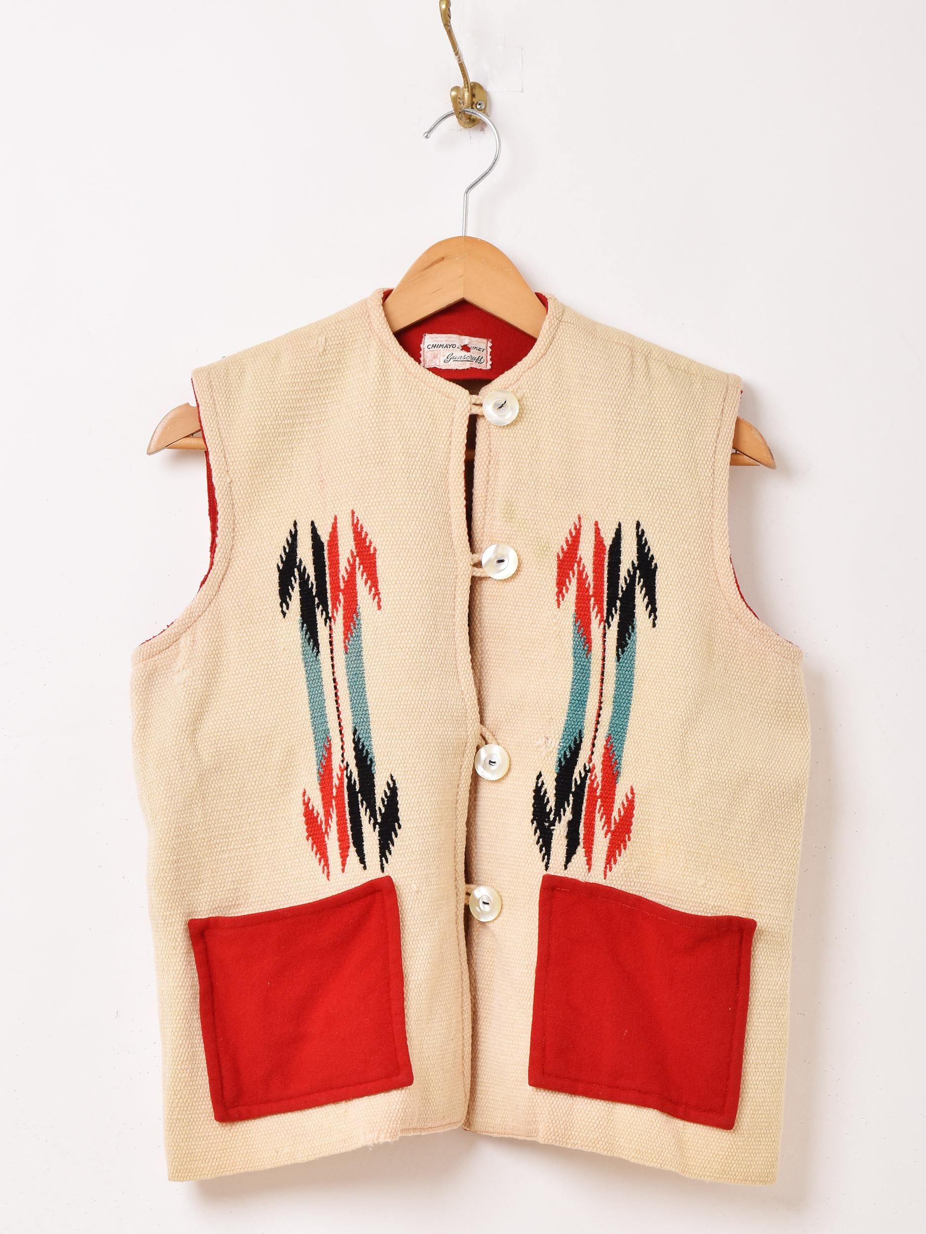 KNIT BLANKET VEST