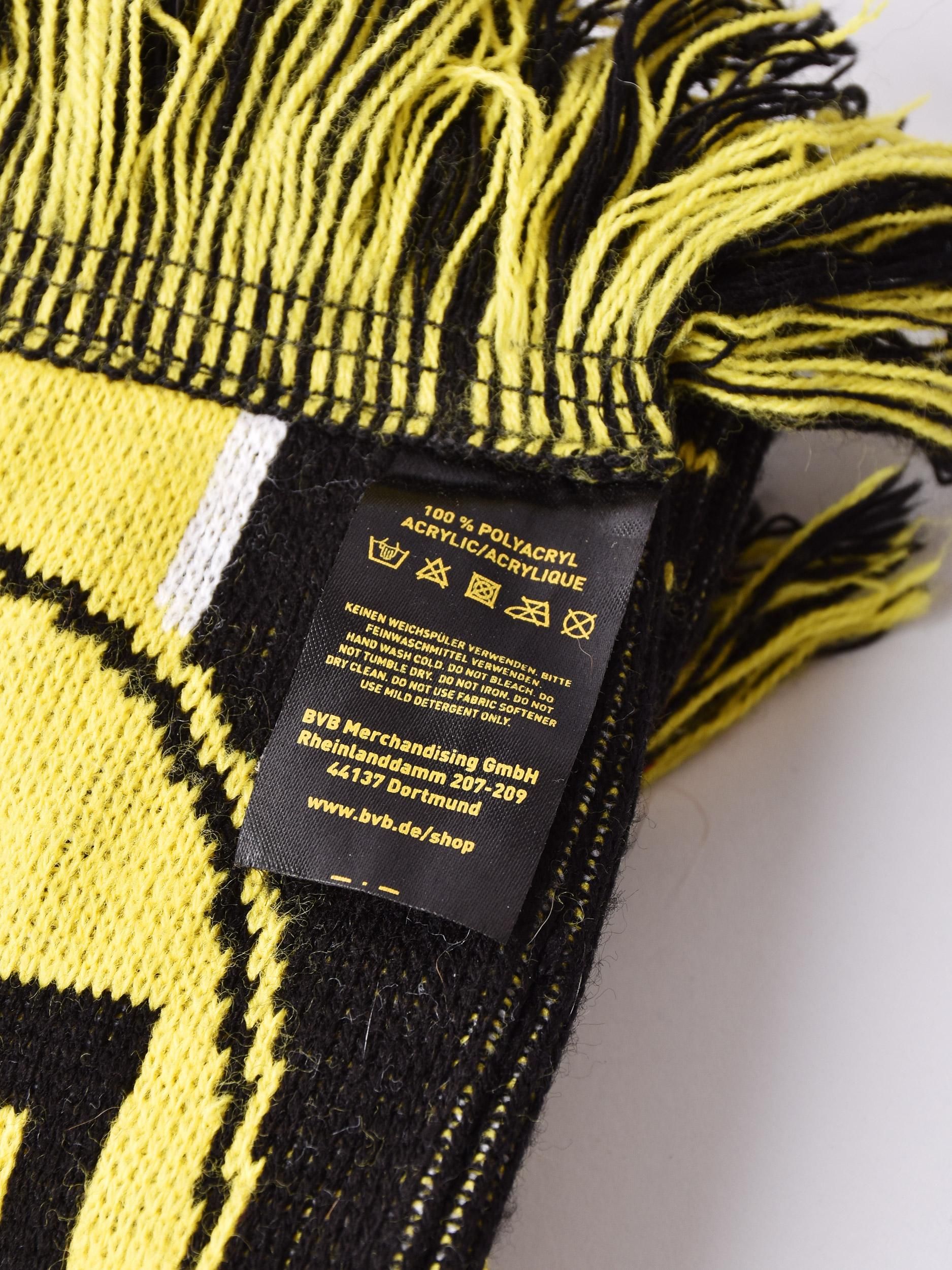 Borussia Dortmund サッカーマフラー | チームカラー - 古着屋 Borussia Dortmund サッカーマフラー | チームカラー - 古着屋