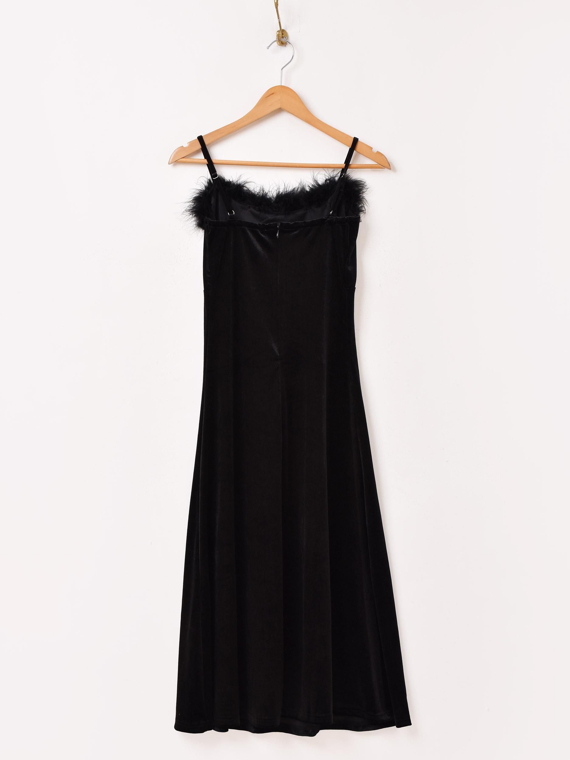 Meridian ベロアワンピース | フェザーファー - 古着屋