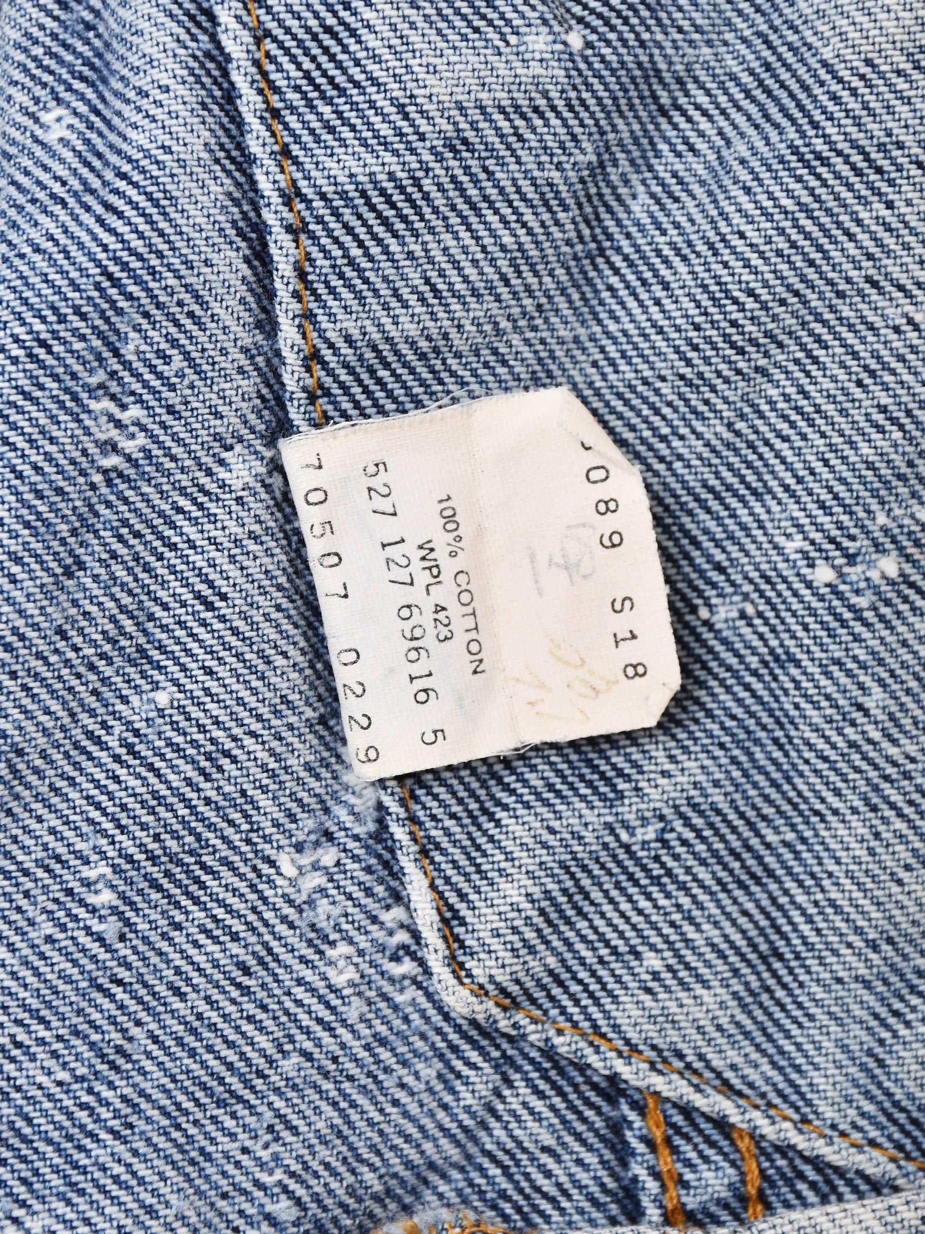 XL ギャランティックウォッシュ　70507 USA製 Levi's リーバイス 70507 '80-'90s Levi's GALACTIC WASH DENIM
