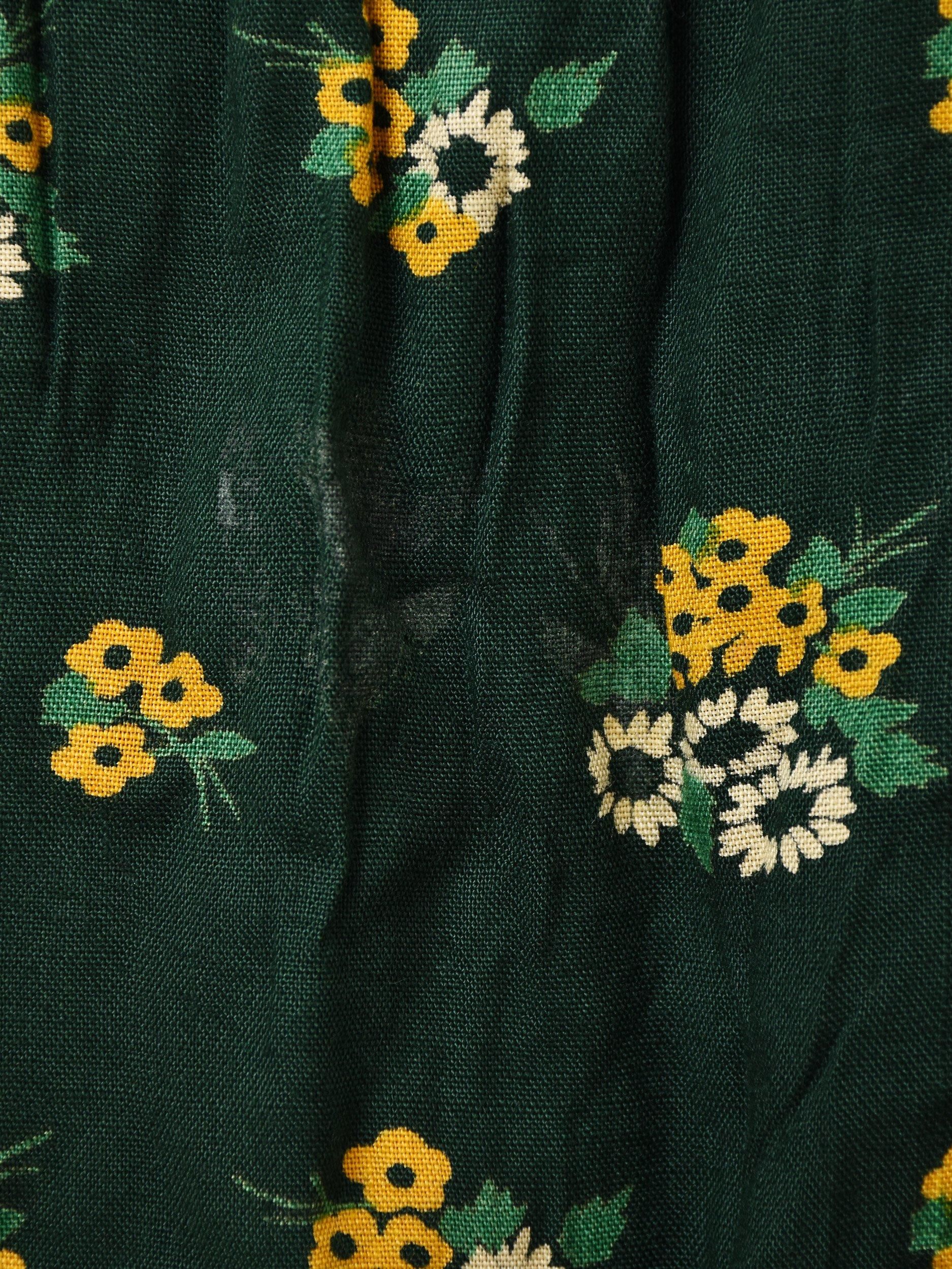 アフガニスタン刺繍ワンピース | 長袖グリーン - 古着屋 アフガニスタン刺繍ワンピース | 長袖グリーン - 古着屋