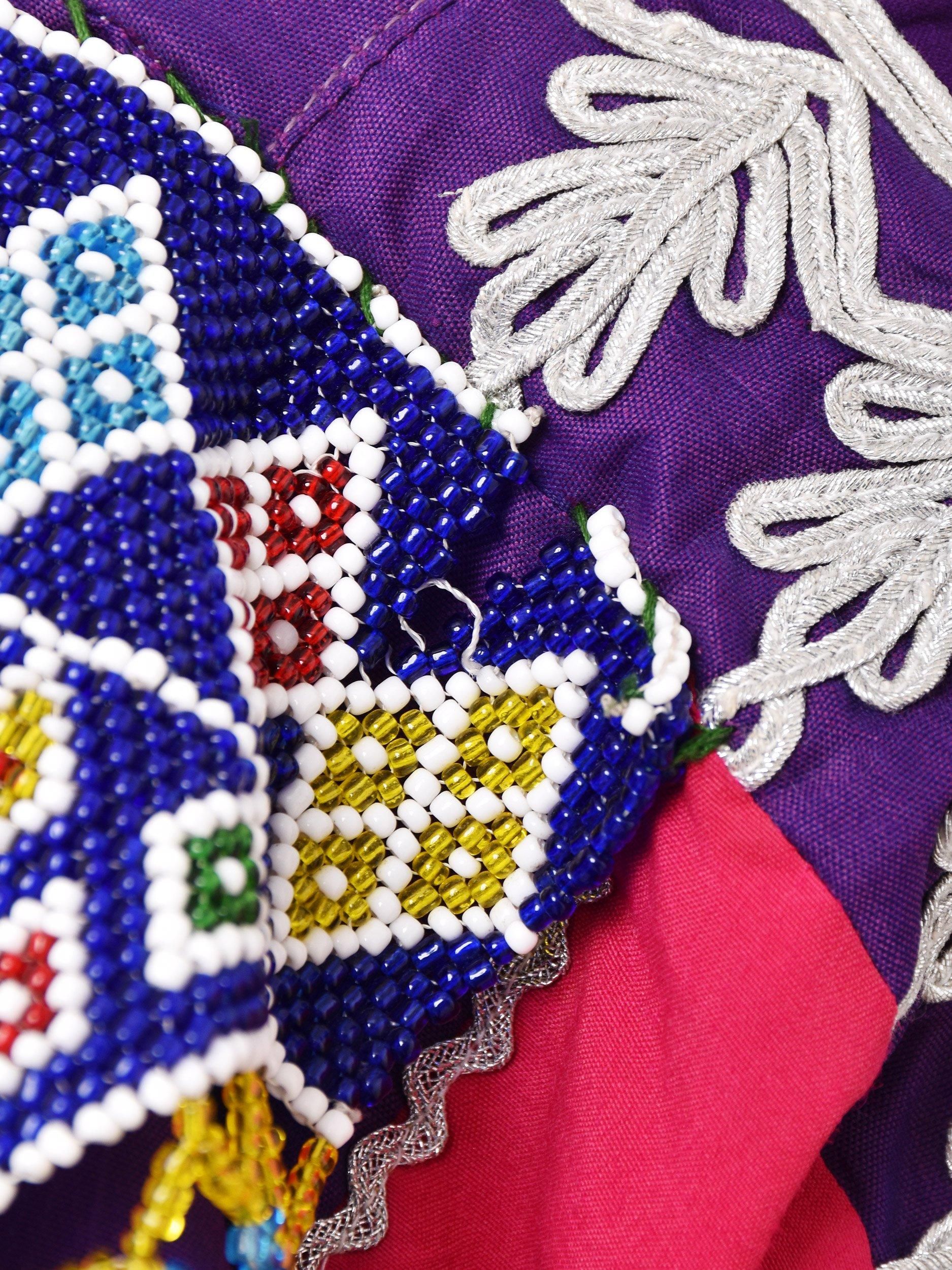 パシュトゥーン族 刺繍 ワンピース | 民族衣装 - 古着屋