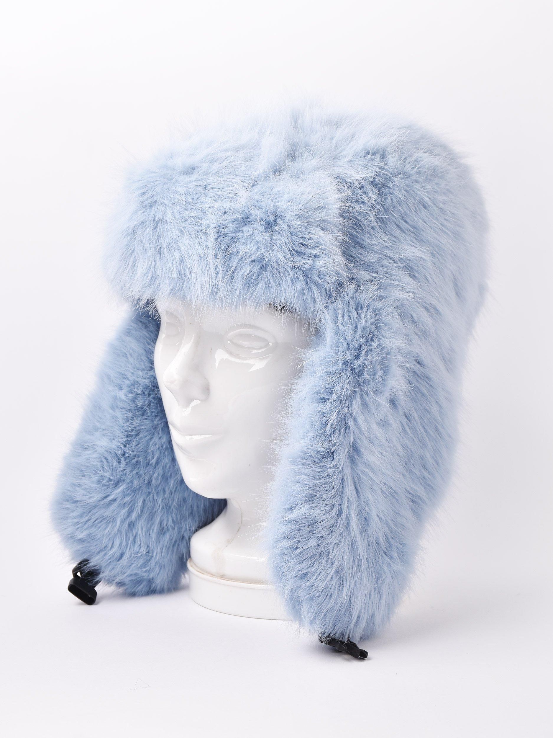 フェイクファー フライトキャップ | ベージュ - 古着屋