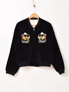 50's Souvenir Jacket ߥƥ Υͥå 岰졼ץե롼 ࡼ