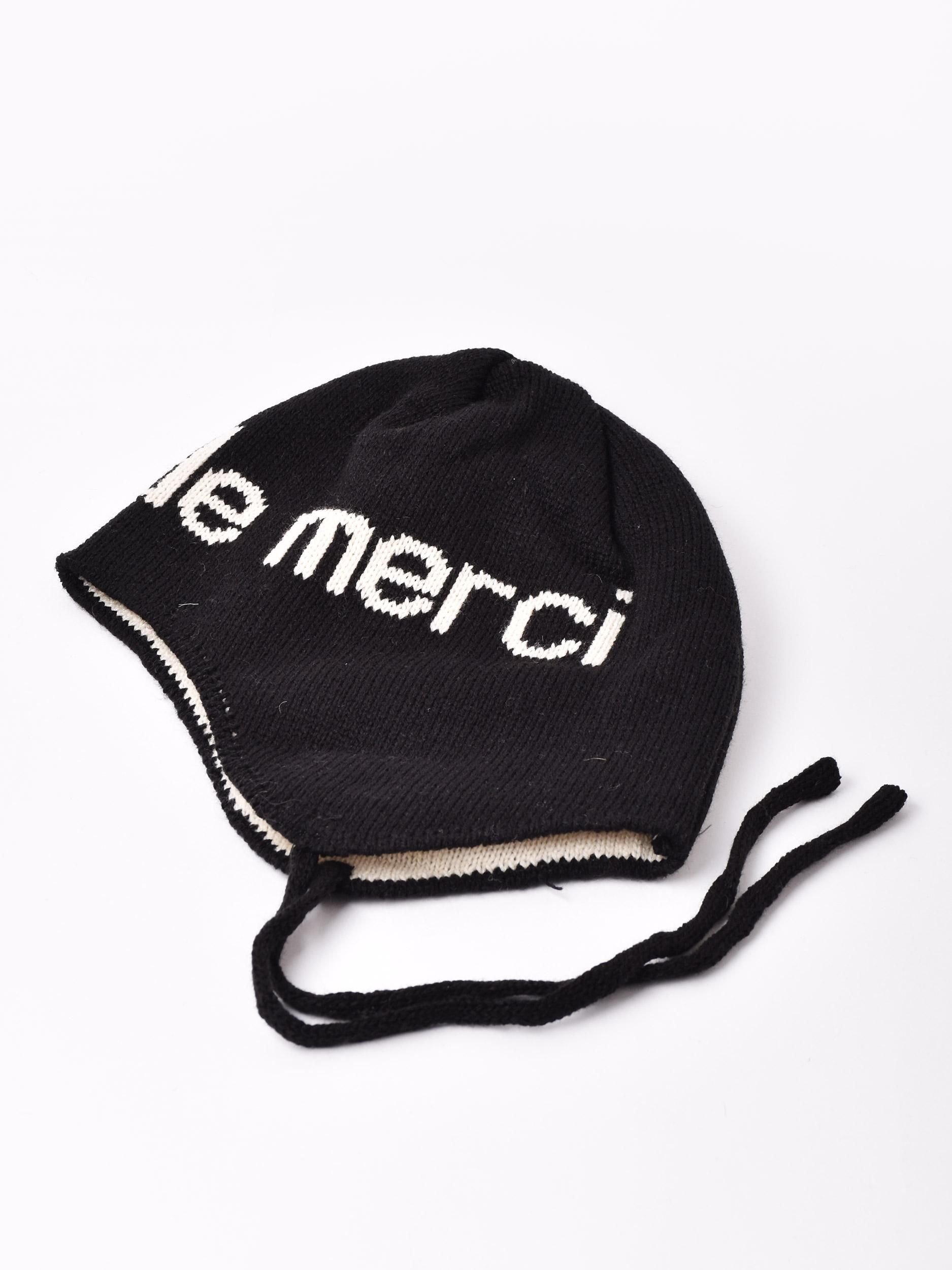 point cap/black | maison de Dolce.