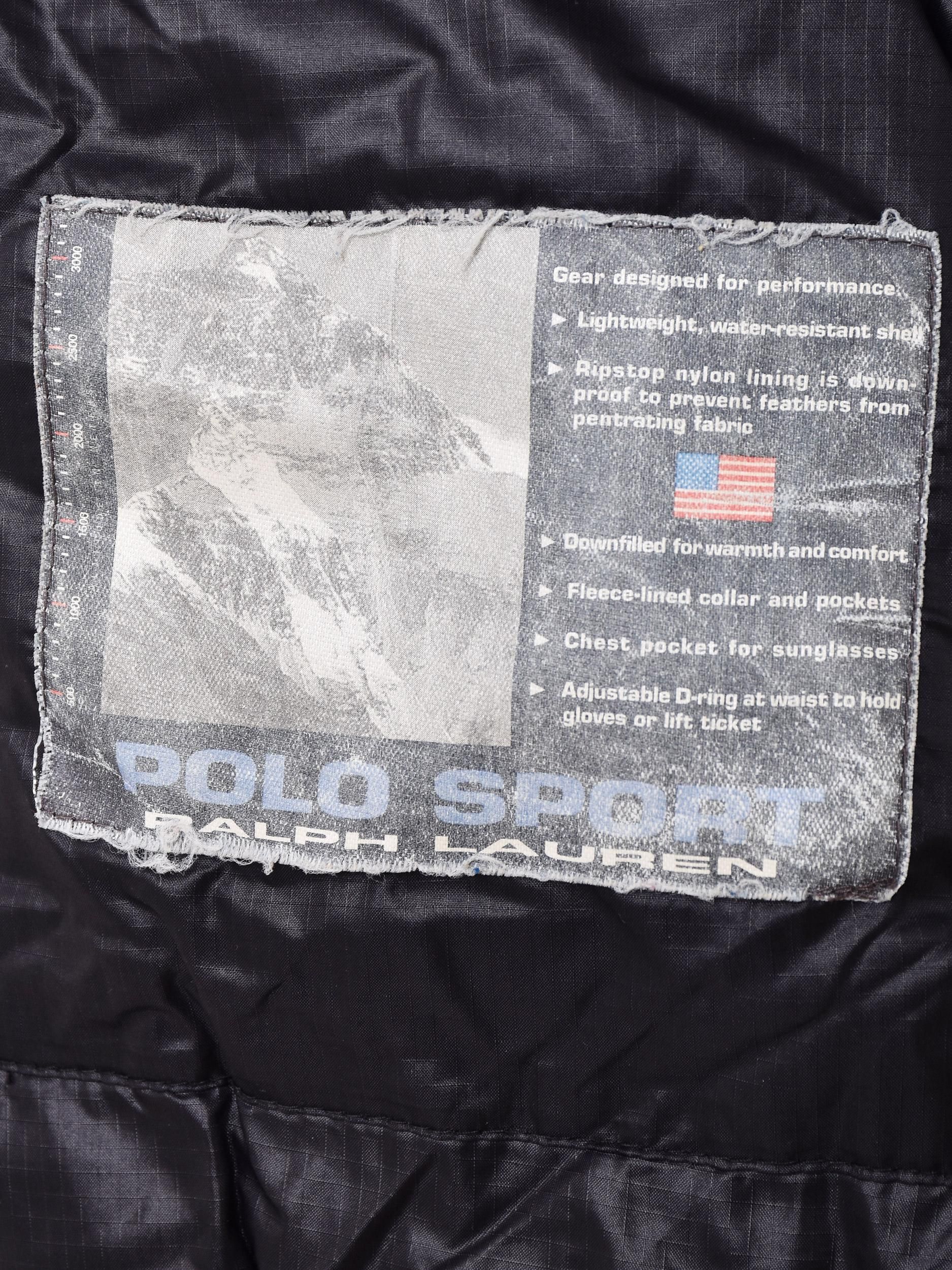 90's Ralph Lauren POLO SPORT | ダウンジャケット - 古着屋 90's Ralph Lauren POLO SPORT | ダウンジャケット - 古着屋