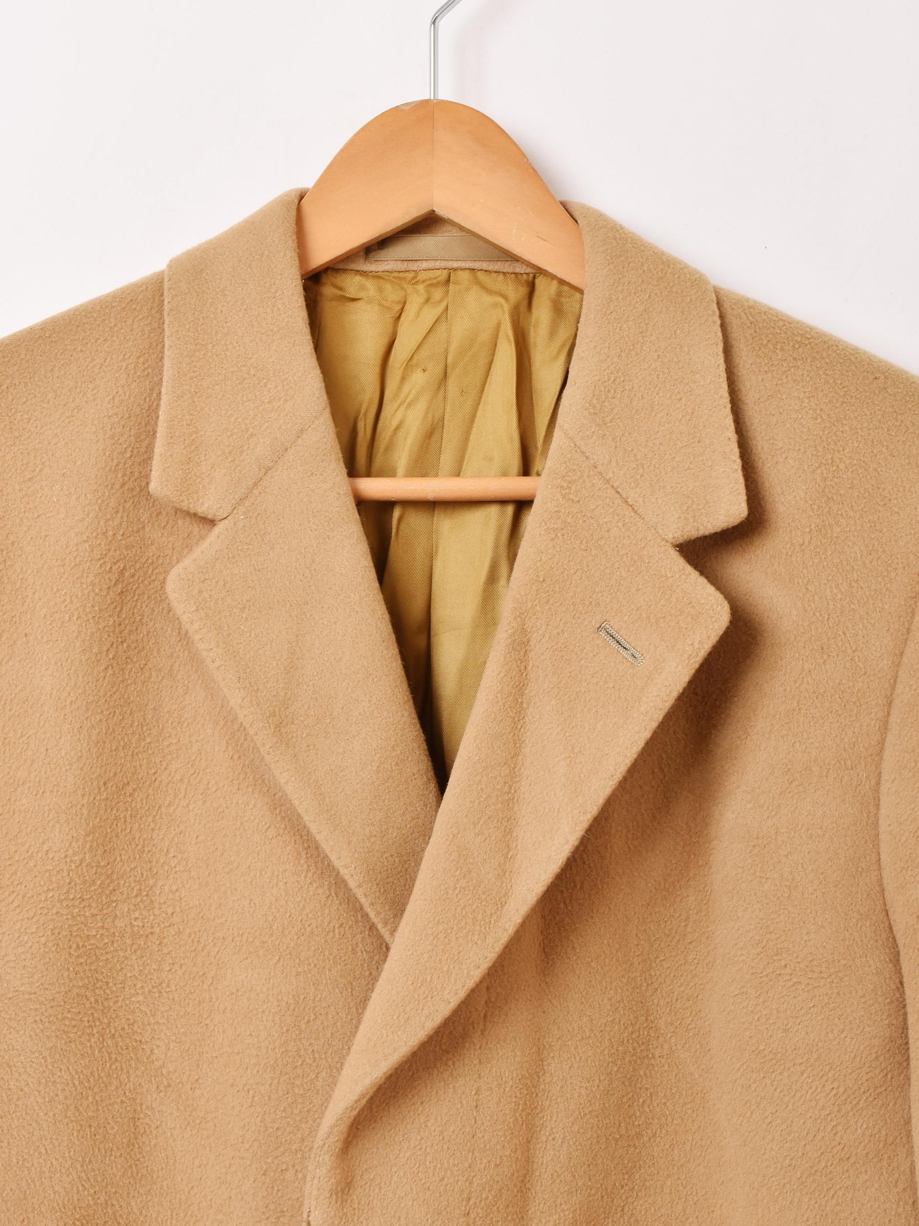 【お値下げしました】Aquascutum ライトブラウン 比翼チェスターコート お値下げしました】Aquascutum ライトブラウン 比翼チェスターコート