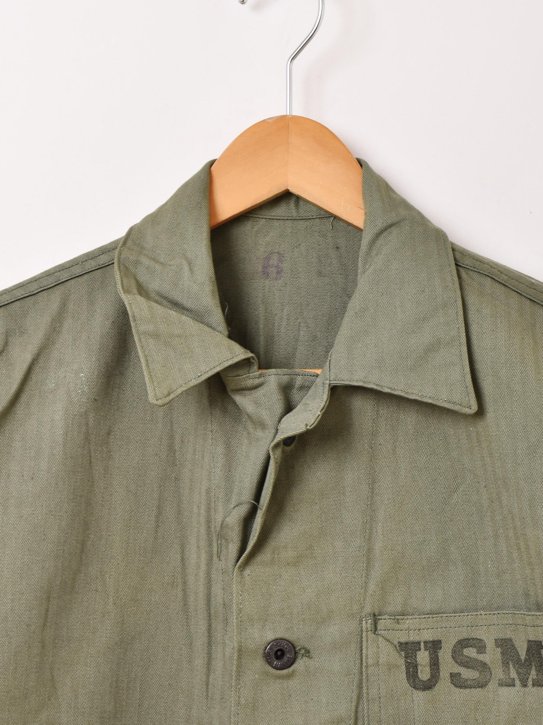 40's USMC P-47 HBT Jacket | ミリタリージャケット - 古着屋 40's USMC P-47 HBT Jacket | ミリタリージャケット - 古着屋