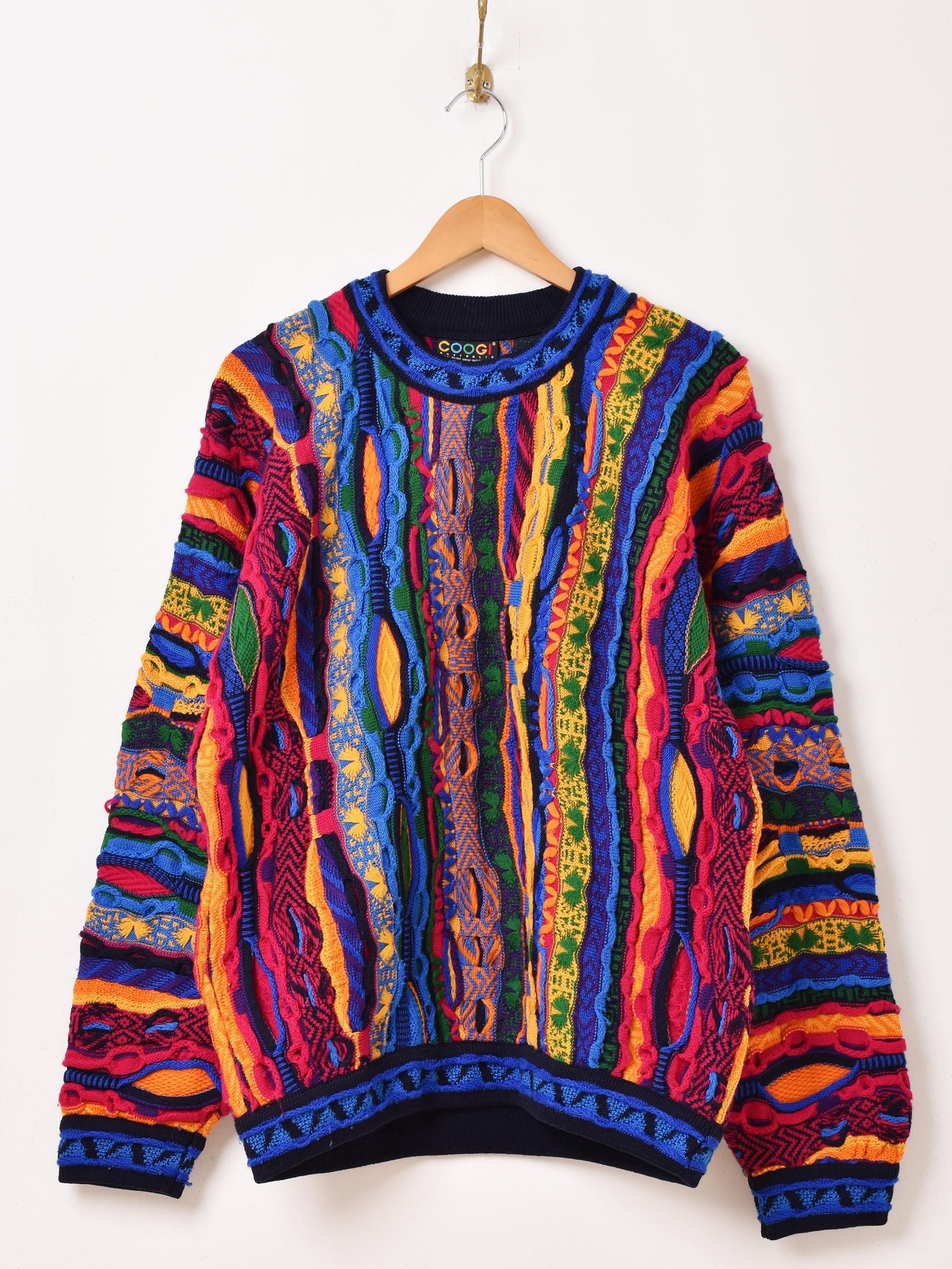 90's COOGI 3Dニットセーター | オーストラリア製 - 古着屋 90's COOGI 3Dニットセーター | オーストラリア製 - 古着屋