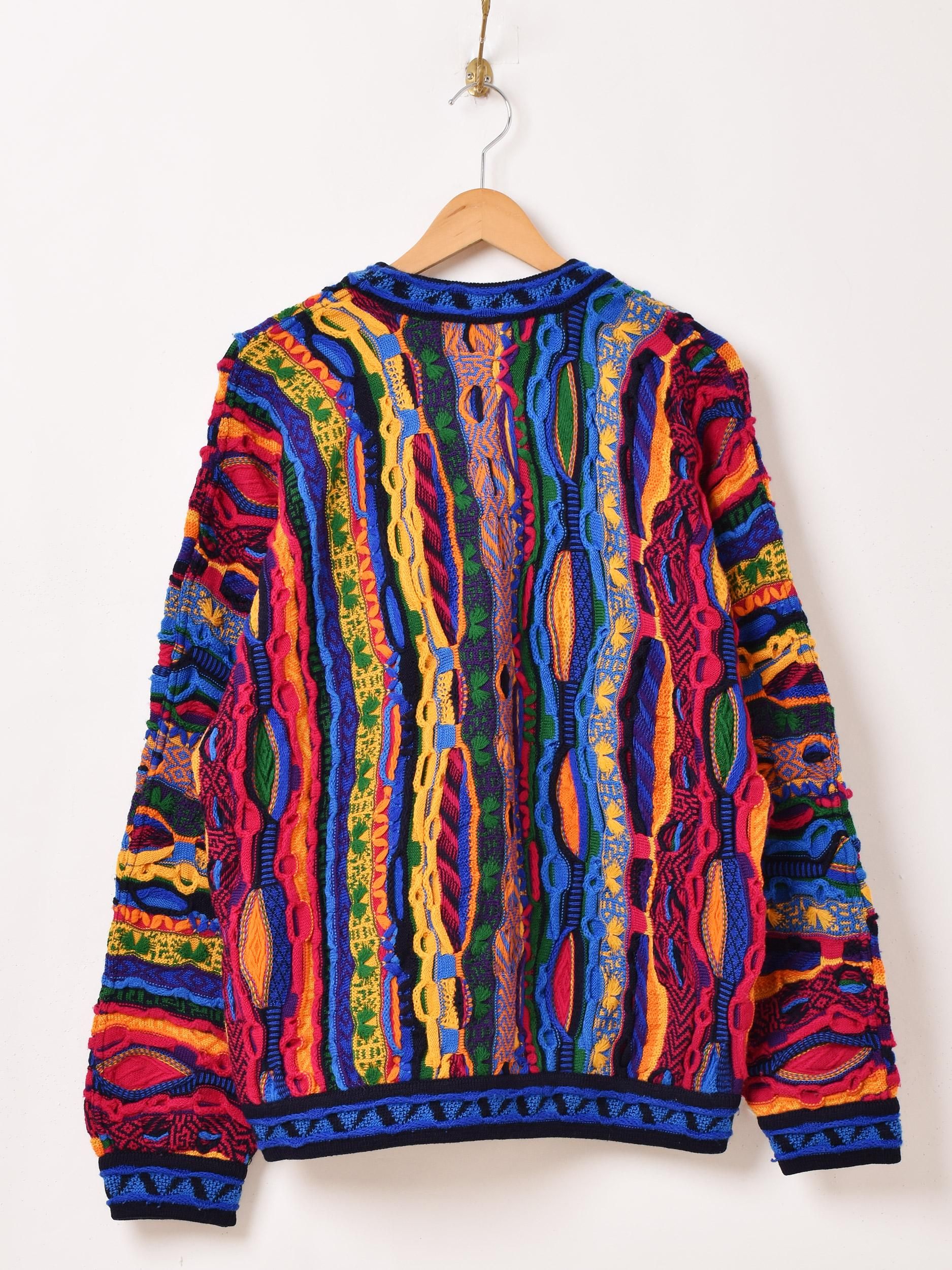 90's ヴィンテージ◇Purely Australian 3Dニット セーター COOGI 90's ヴィンテージ◇Purely Australian 3Dニット セーター COOGI