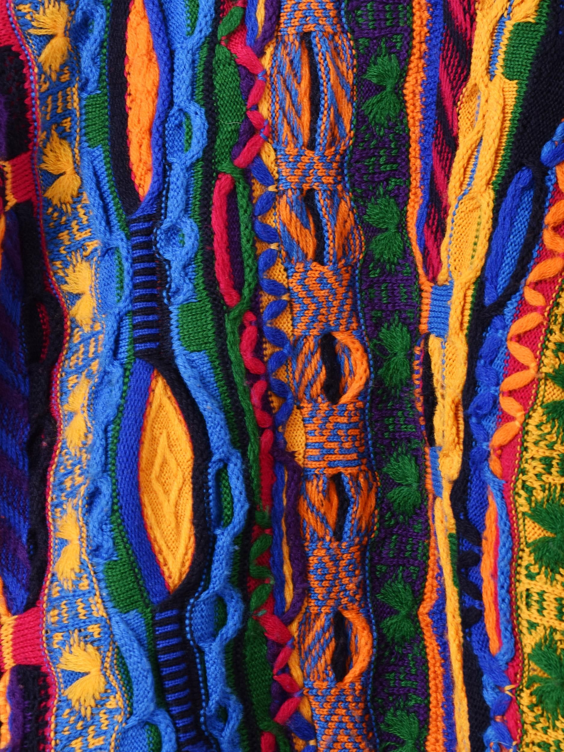 90's COOGI 3Dニットセーター | オーストラリア製 - 古着屋 90's COOGI 3Dニットセーター | オーストラリア製 - 古着屋