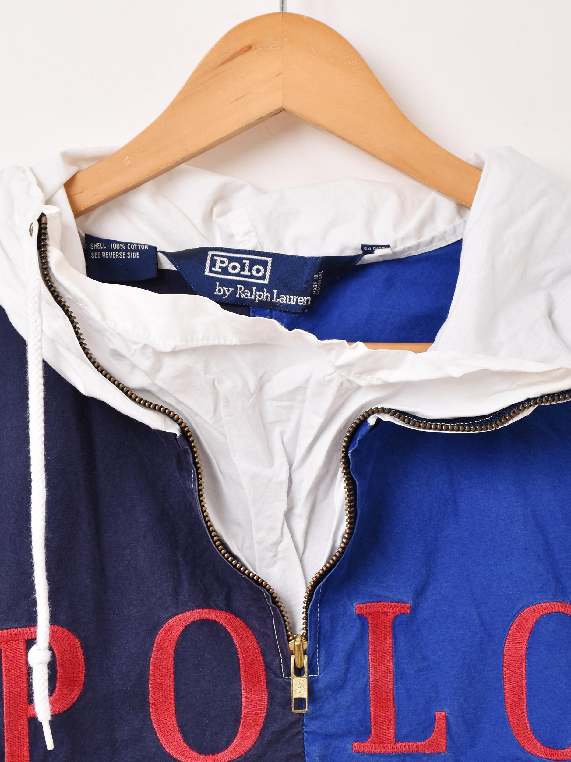 1992 Polo Ralph Lauren | ハーフジップジャケット - 古着屋 1992 Polo Ralph Lauren | ハーフジップジャケット - 古着屋