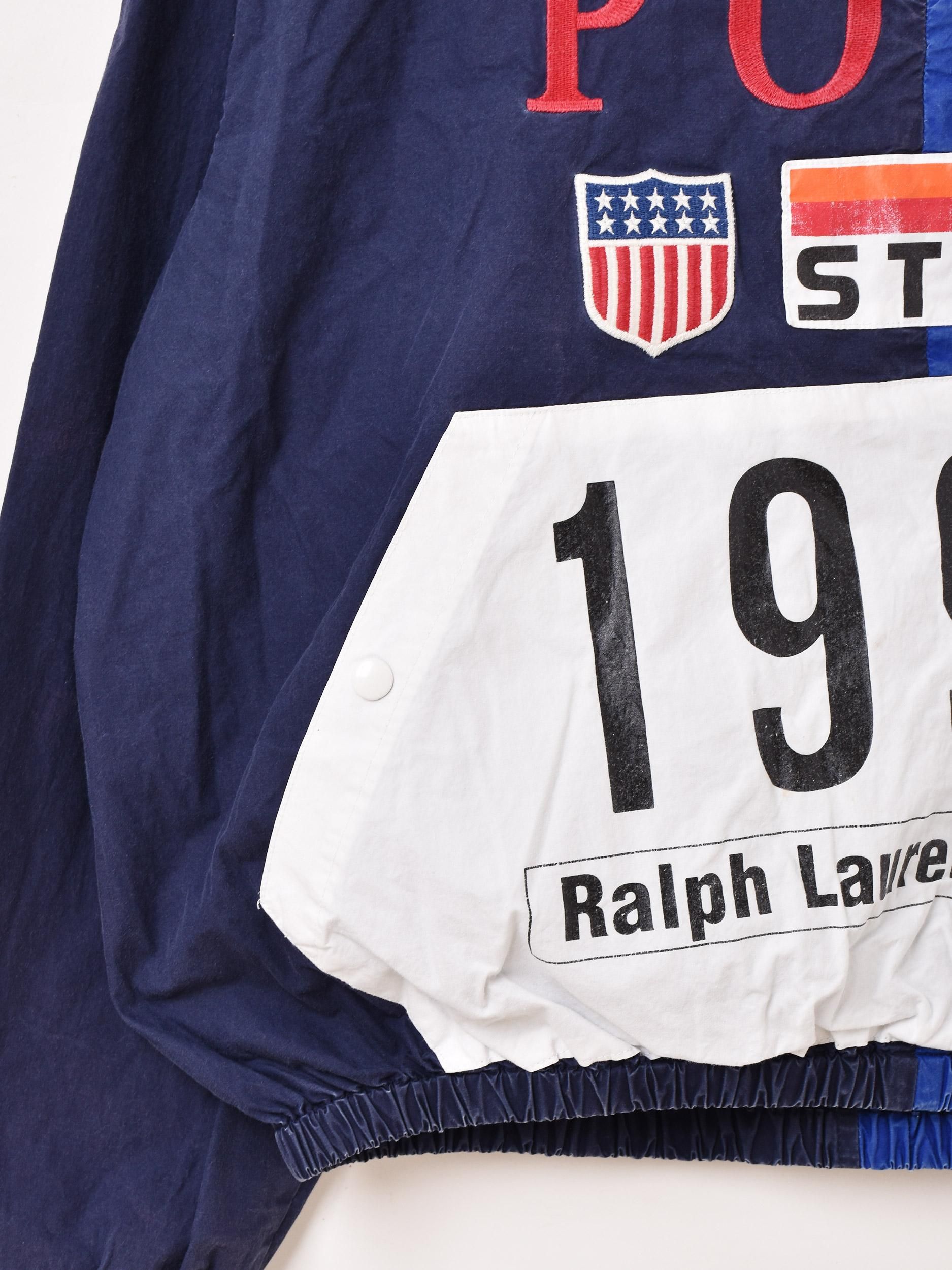 1992 Polo Ralph Lauren | ハーフジップジャケット - 古着屋 1992 Polo Ralph Lauren | ハーフジップジャケット - 古着屋