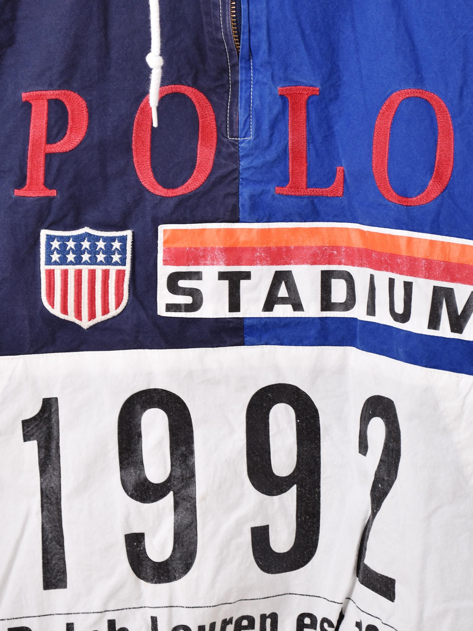 1992 Polo Ralph Lauren | ハーフジップジャケット - 古着屋 1992 Polo Ralph Lauren | ハーフジップジャケット - 古着屋