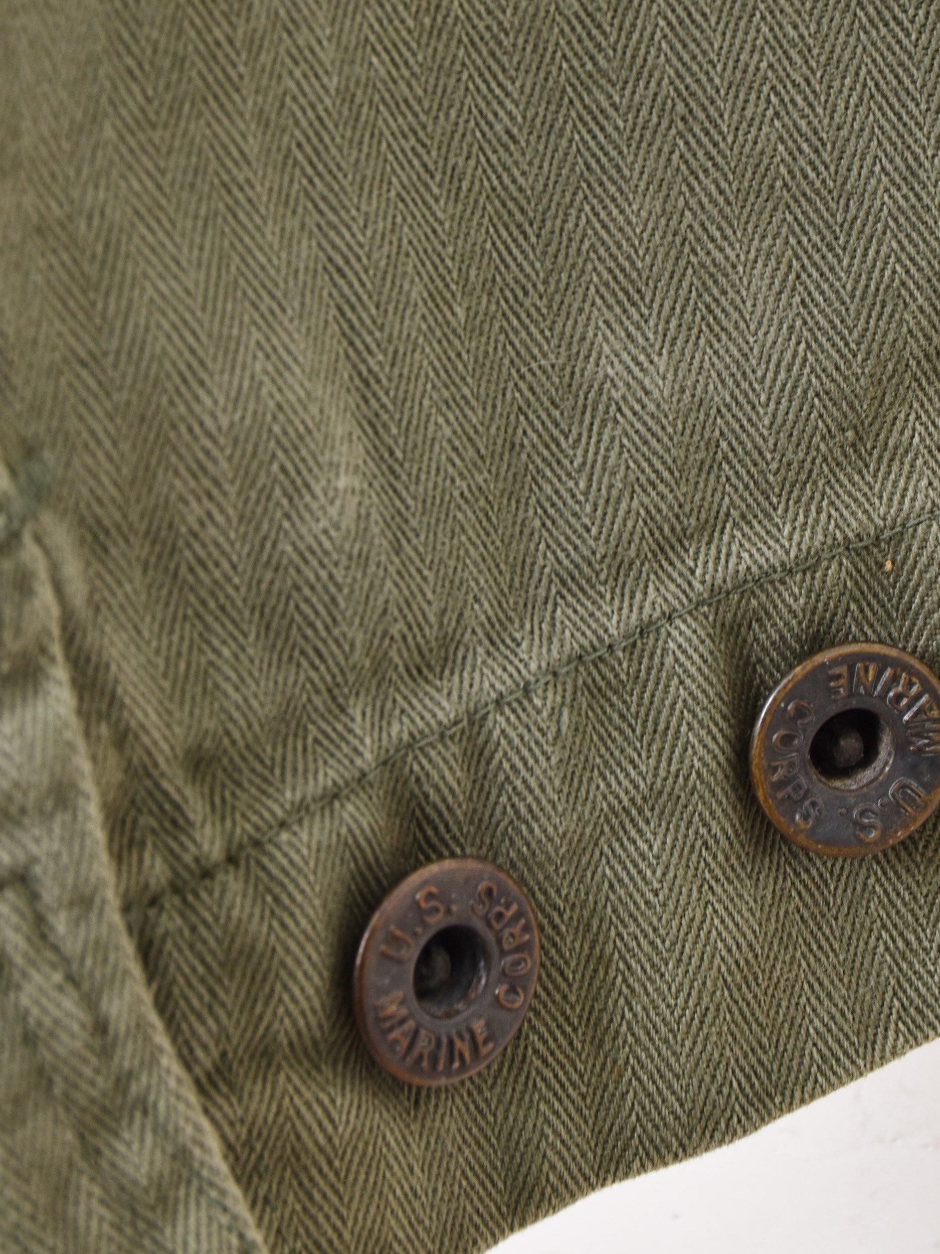 40's USMC P-47 HBT Jacket | ミリタリージャケット - 古着屋