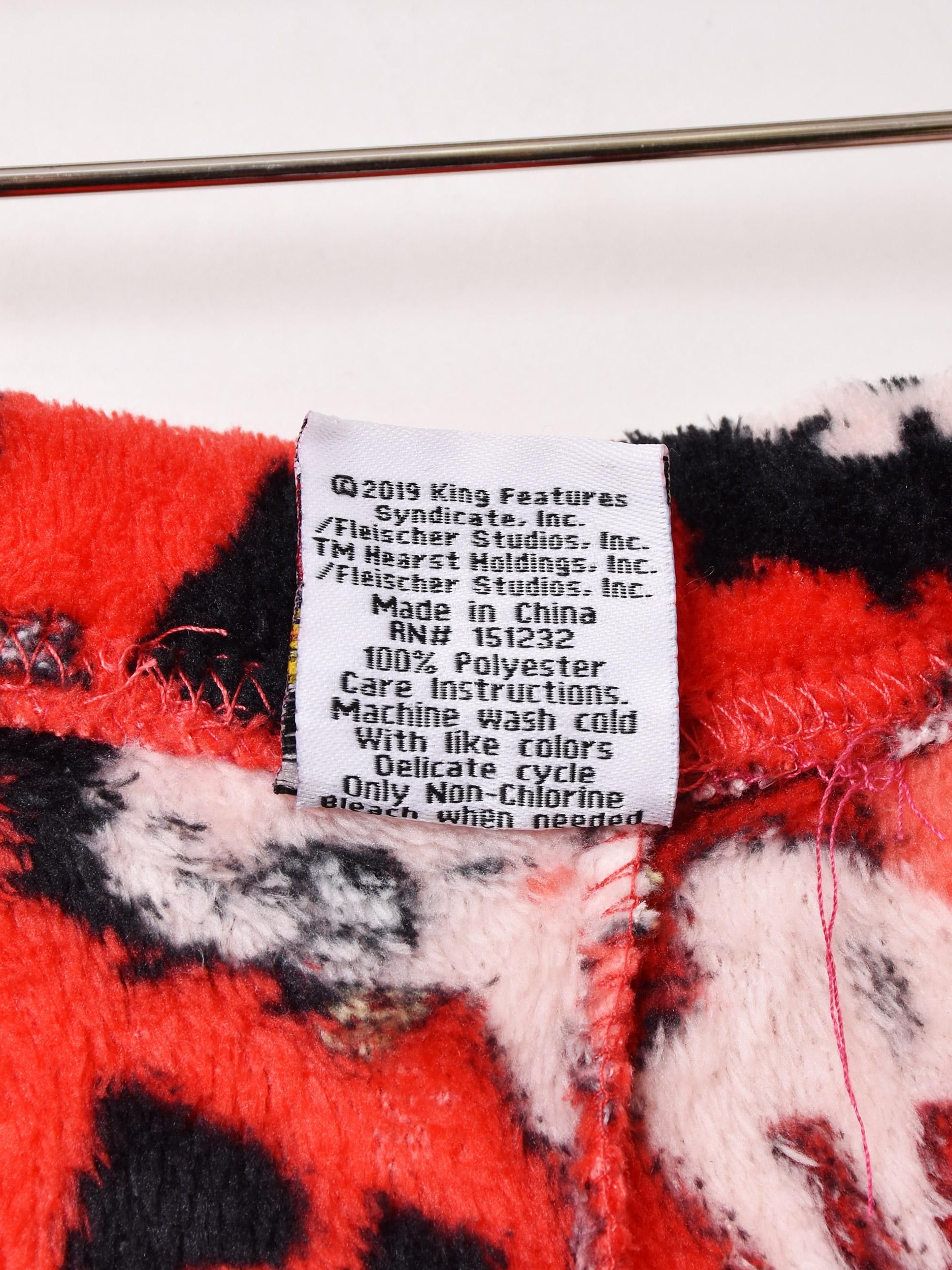 Betty Boop 総柄 フレアパンツ | 可愛いフリースイージーパンツ - 古着