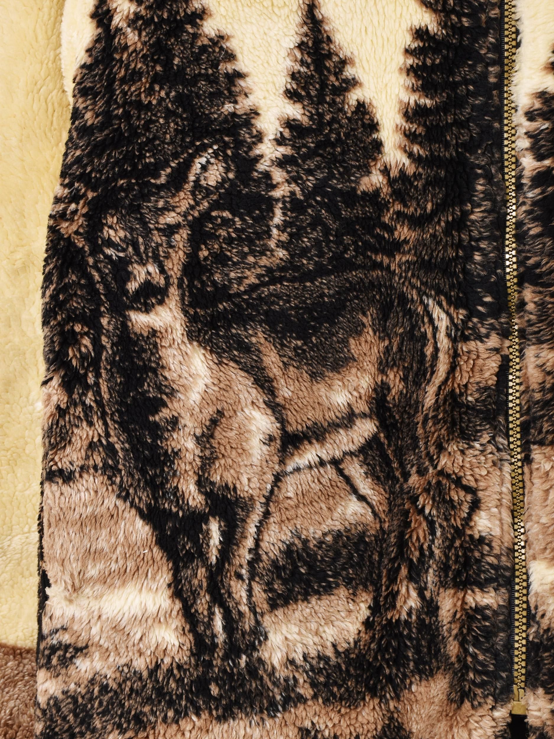 アニマル フリースジャケット | 冬の防寒アウター - 古着屋