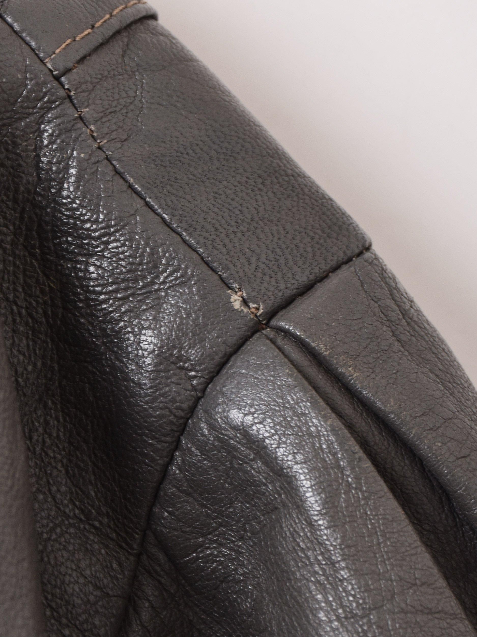 ドルマンスリーブ レザーコート | 本革ジャケット - 古着屋