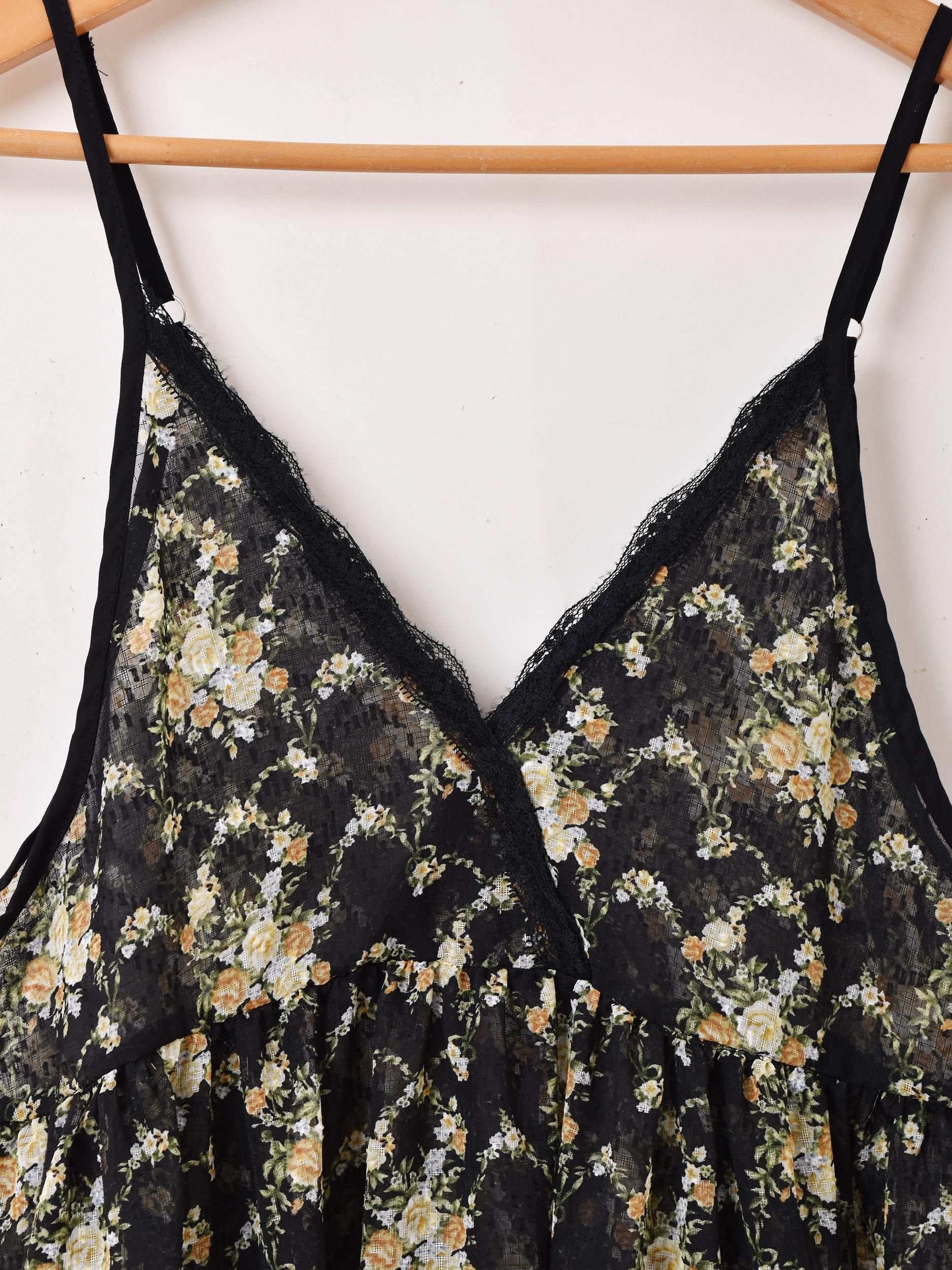 Meridian 花柄シアーキャミ | ワンピース - 古着屋