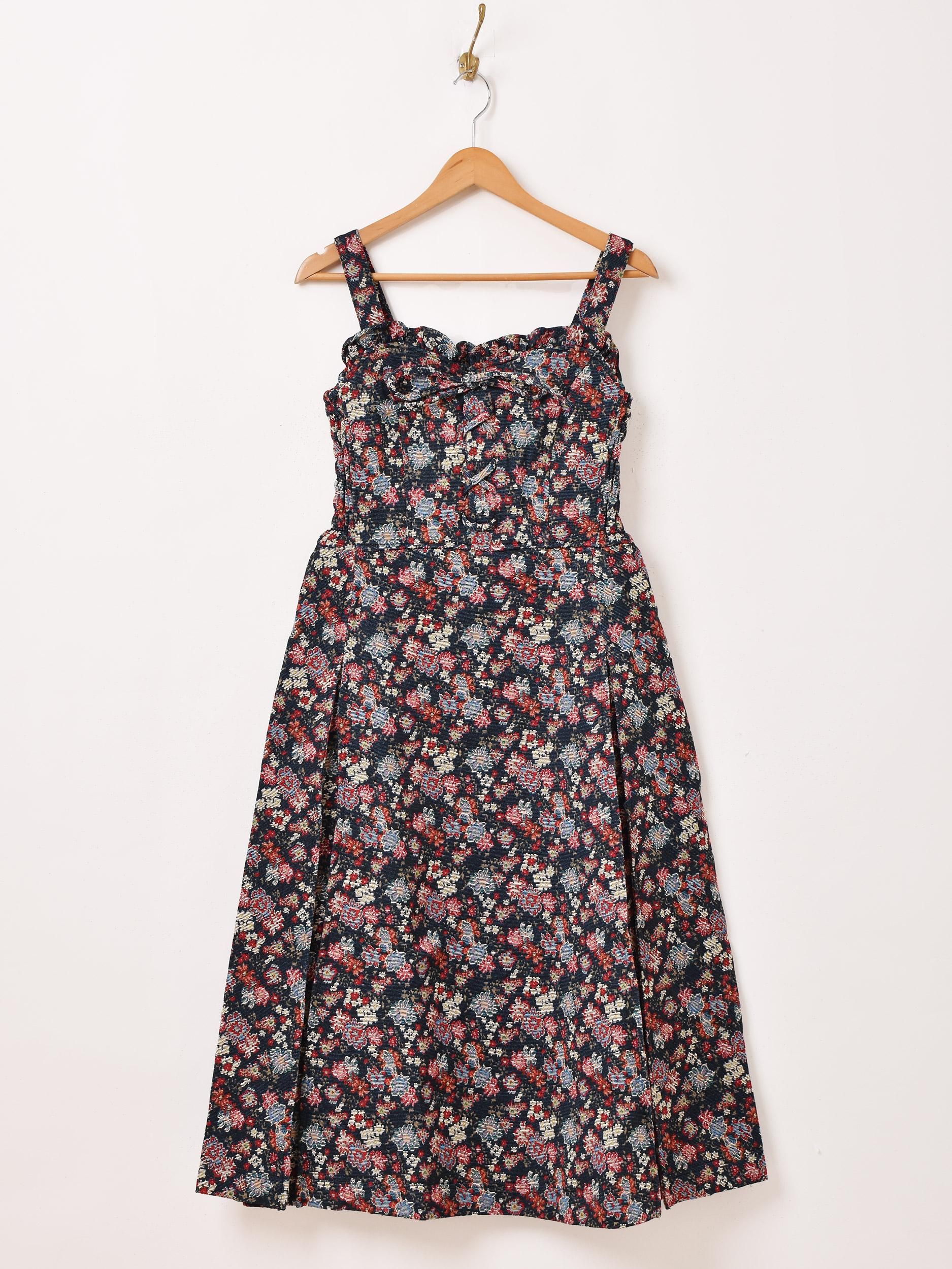 Meridian|花柄キャミワンピース - 古着屋グレープフルーツ ムーン