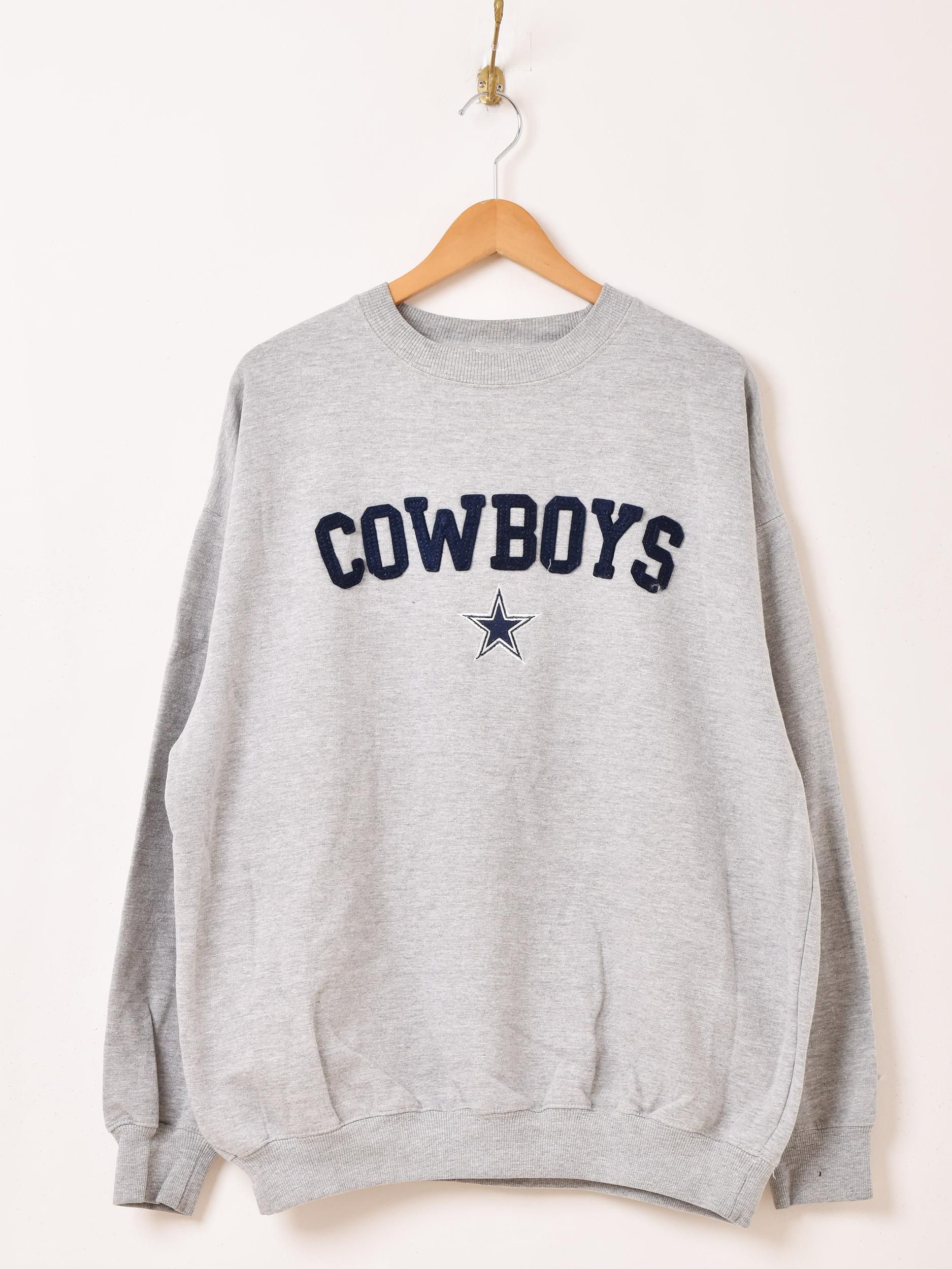 COWBOYS ロゴ刺繍 スウェットシャツ | NFL - 古着屋 COWBOYS ロゴ刺繍 スウェットシャツ | NFL - 古着屋