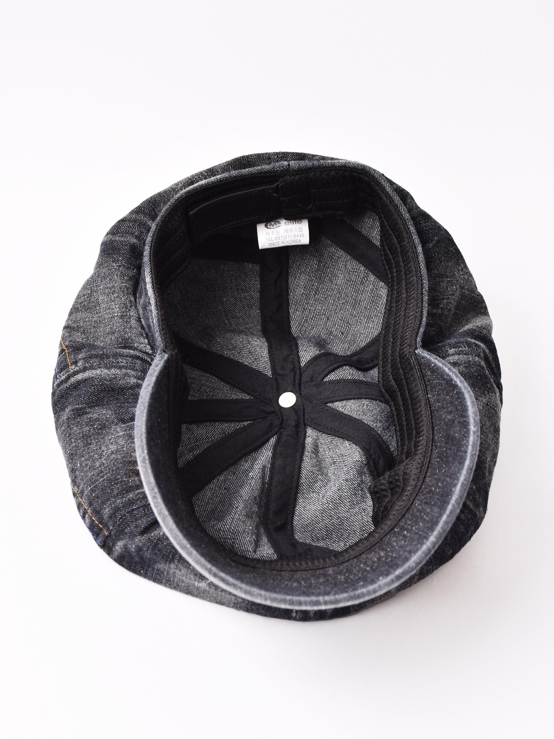 デニムキャスケット | ステッチデザイン - 古着屋グレープフルーツ