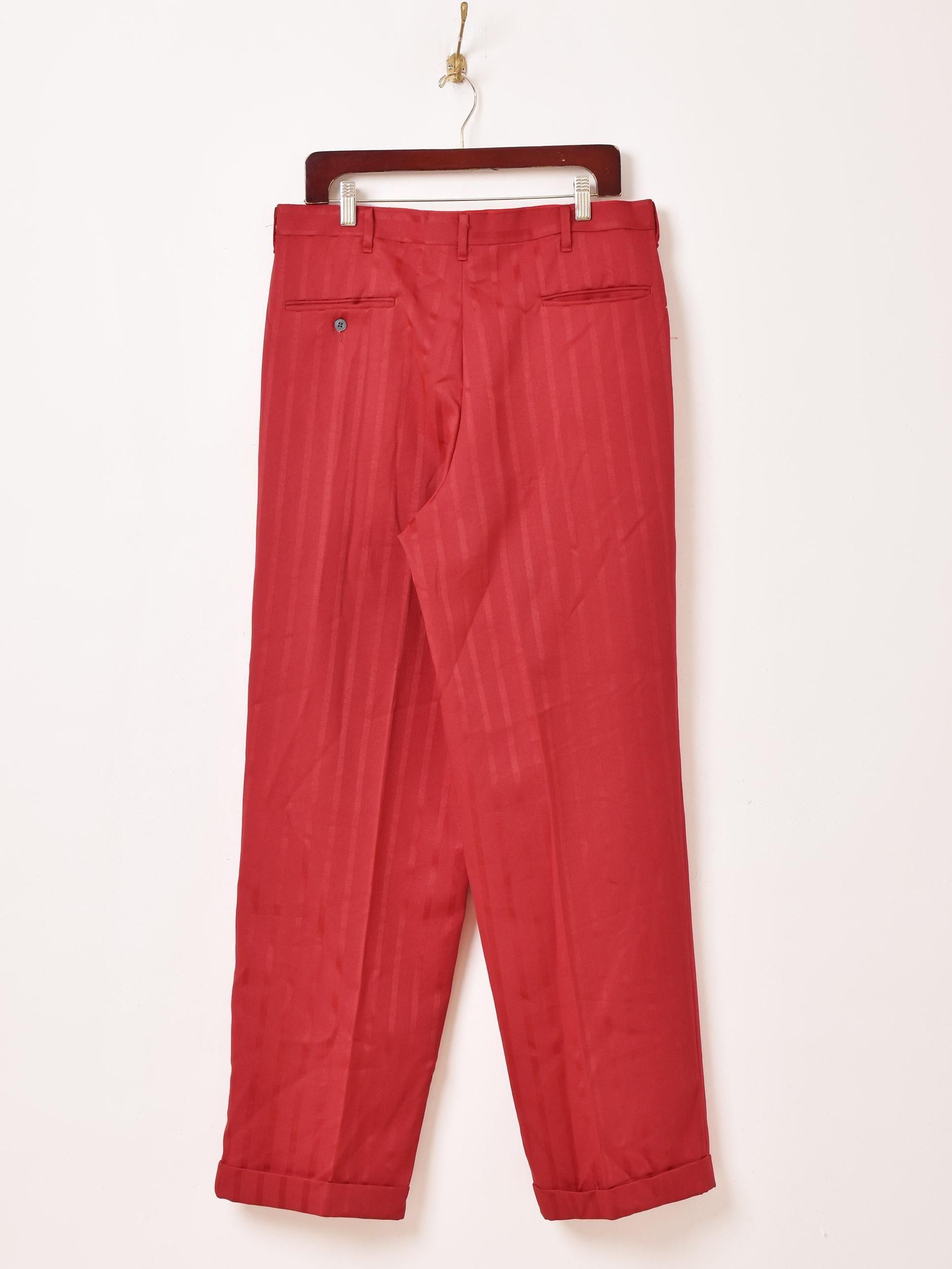 3タック スラックス ストライプ | メンズファッション - 古着屋