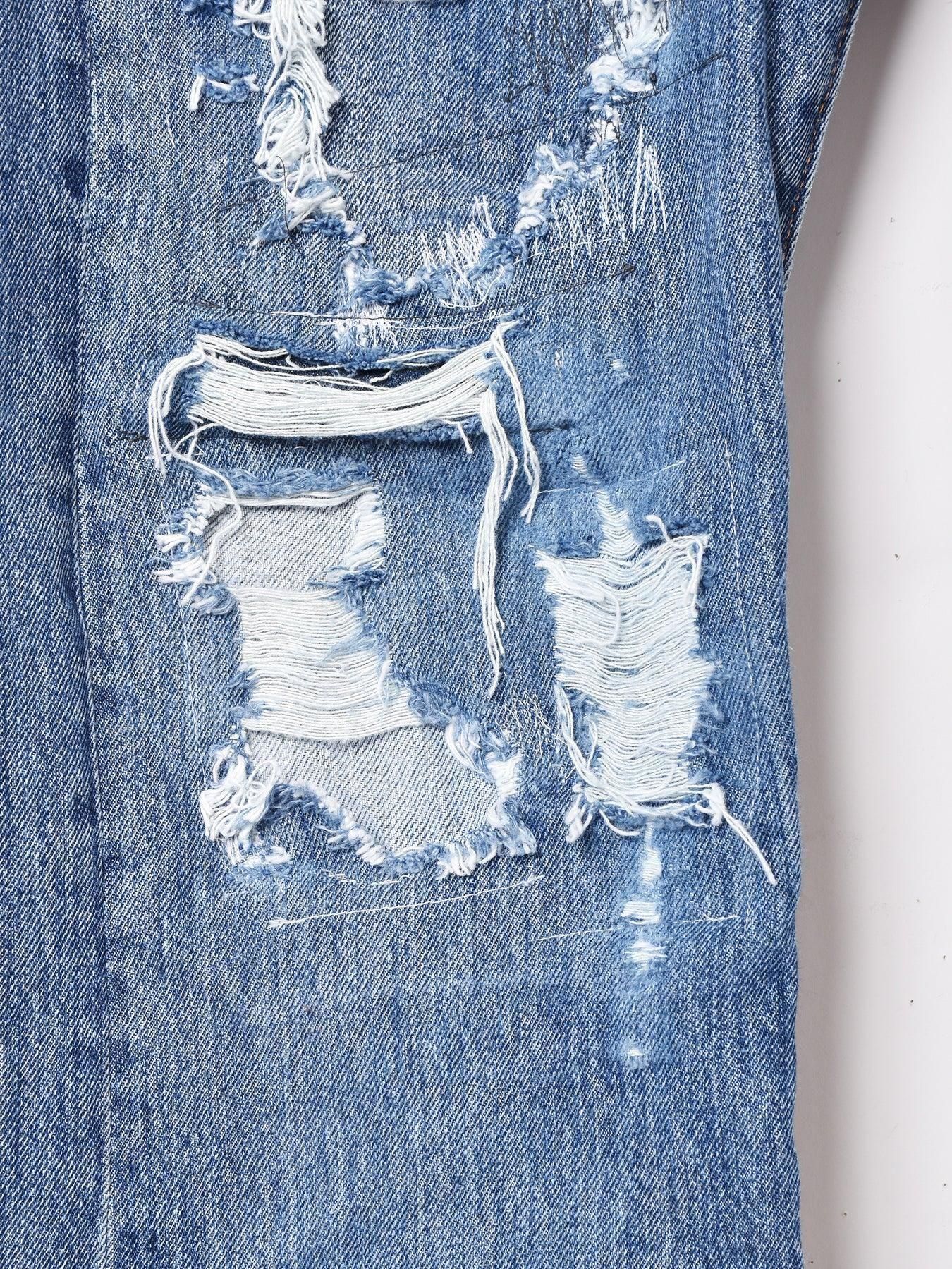 BENTGABLENITS X LEVI'S 501 デニムパンツ リメイク Liberal Arts