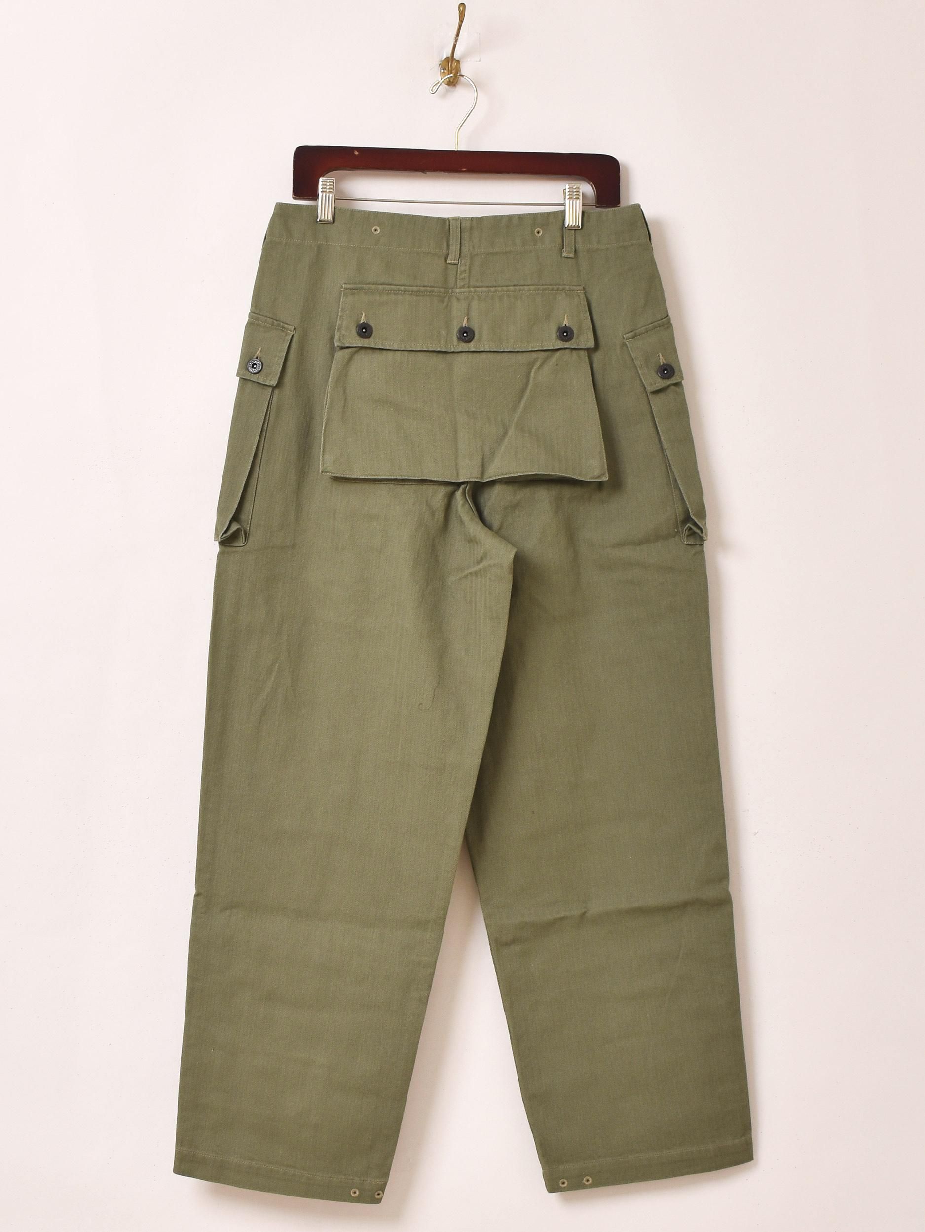 USMCモンキーパンツ|オリーブ - 古着屋グレープフルーツ ムーン