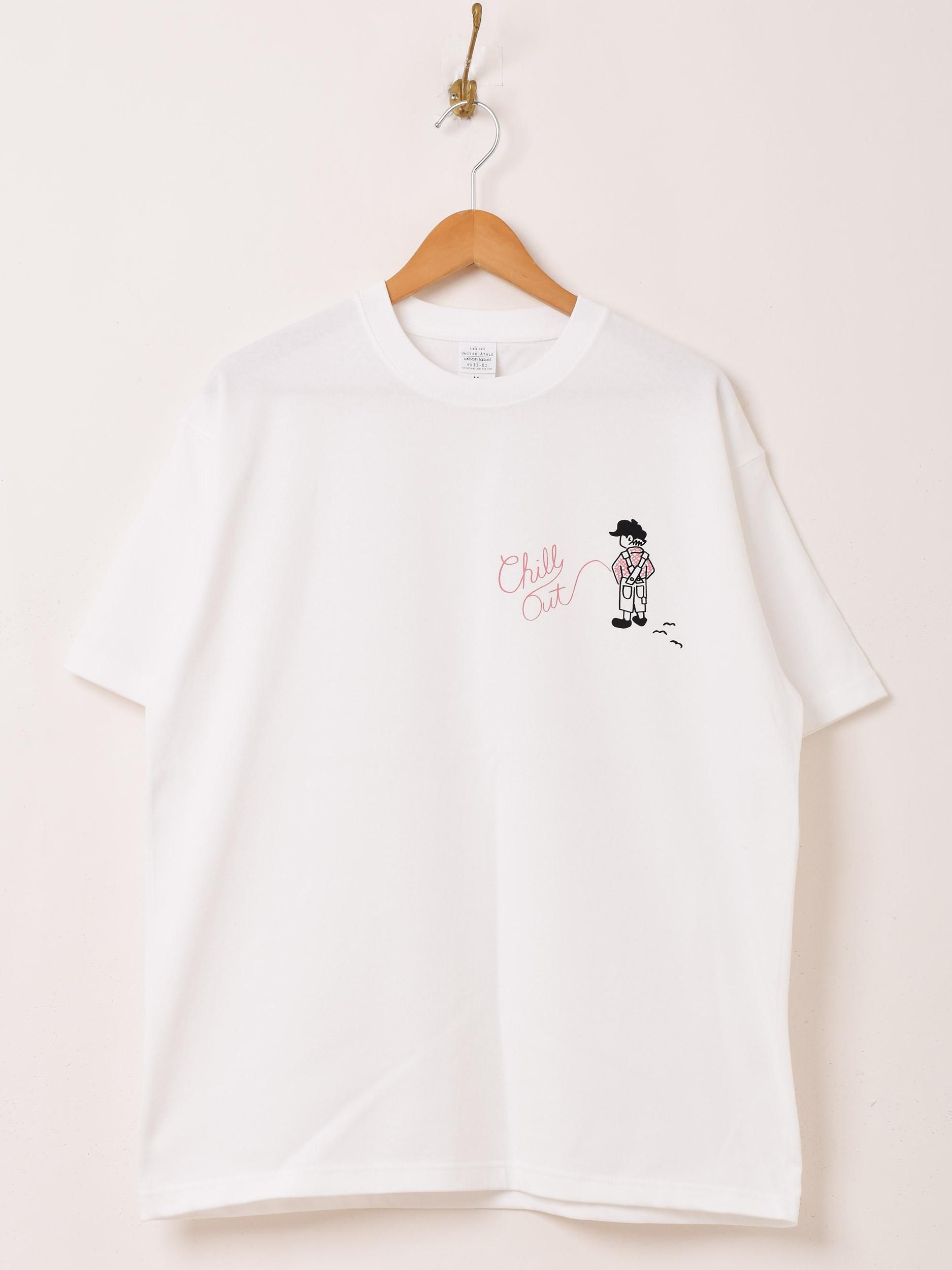 プリントTシャツ | Chill Out Boy - 古着屋グレープフルーツ ムーン