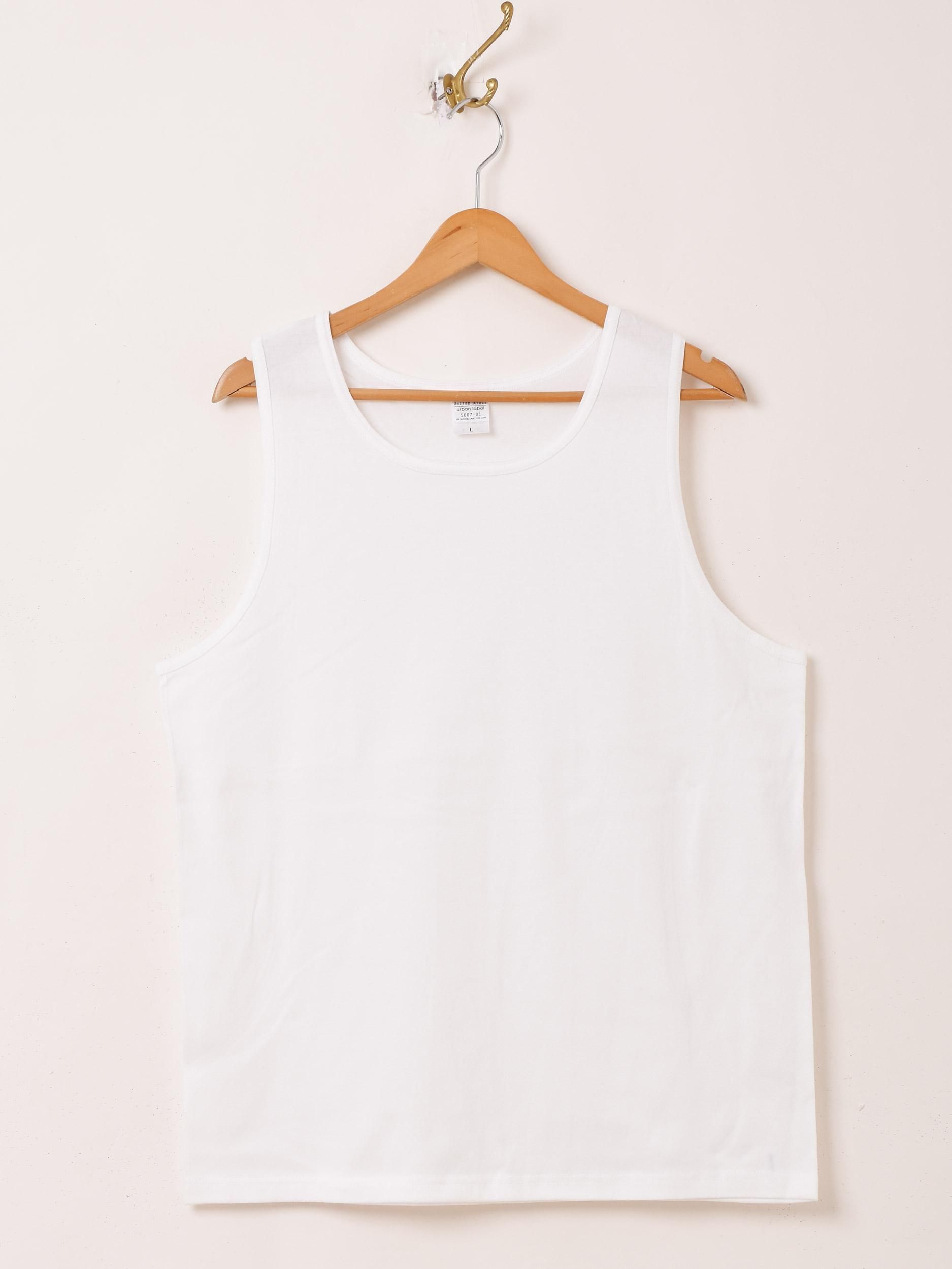 タンクトップ | 5.6オンス ホワイト - 古着屋グレープフルーツ ムーン