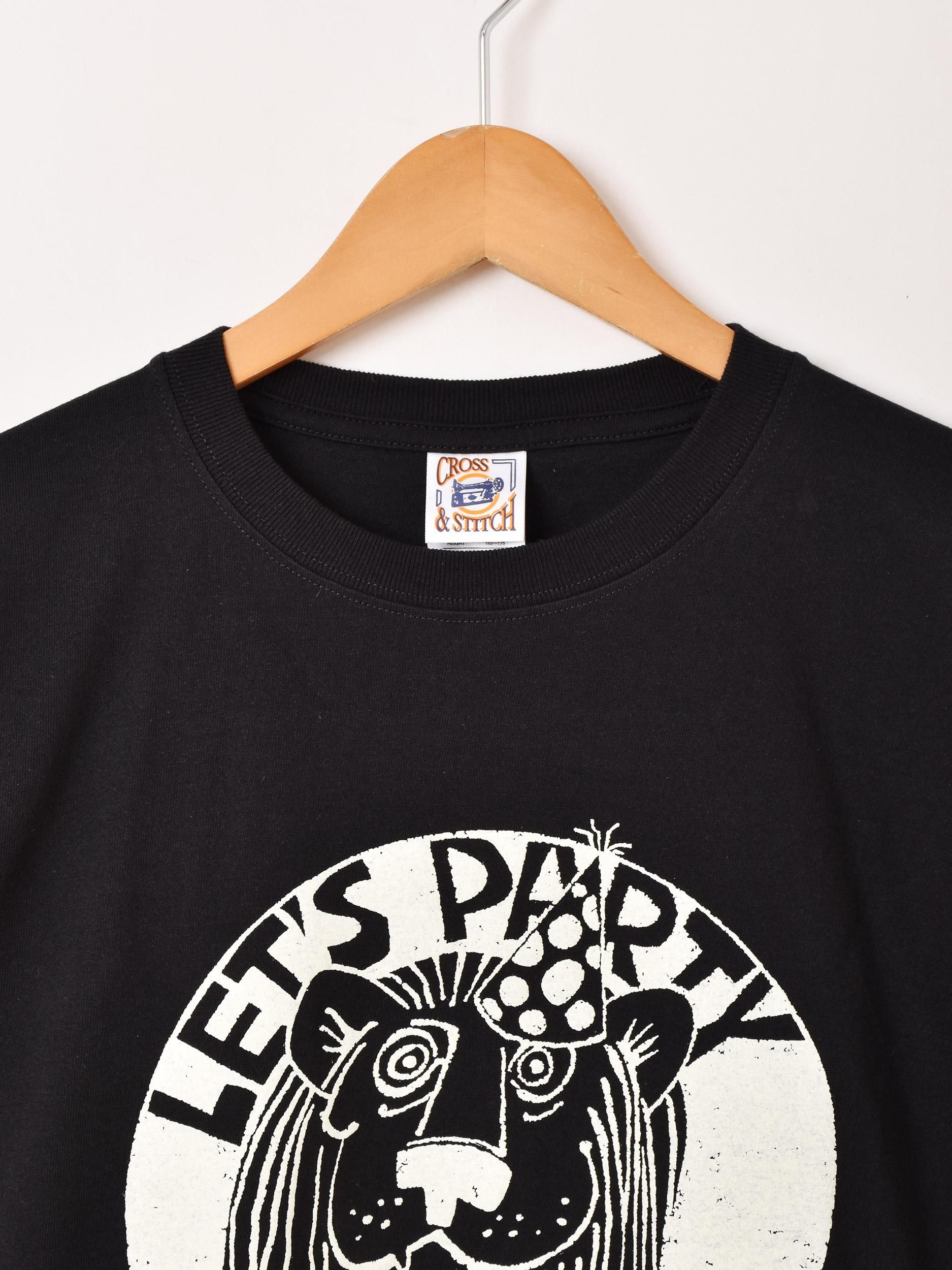 1983 H.H.S. プリントTシャツ | ブラック - 古着屋