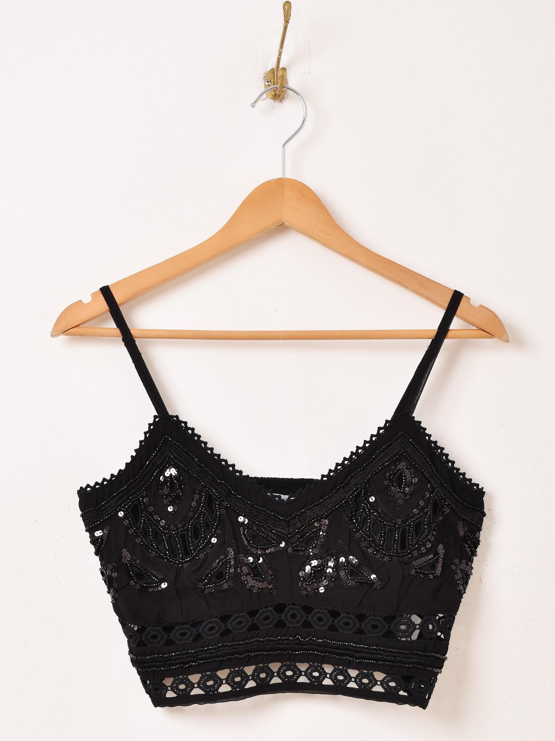 USA製　ボディスーツ　ビスチェ　レース　古着　一点もの　ヴィンテージ ビーズ刺繍ビスチェ|ピンク - 古着屋グレープフルーツ ムーン